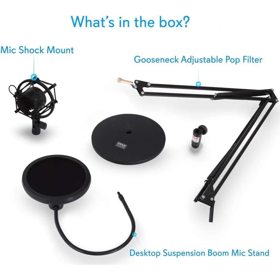 Soporte de Micrófono de Brazo Ajustable Pyle PMKSH24.5