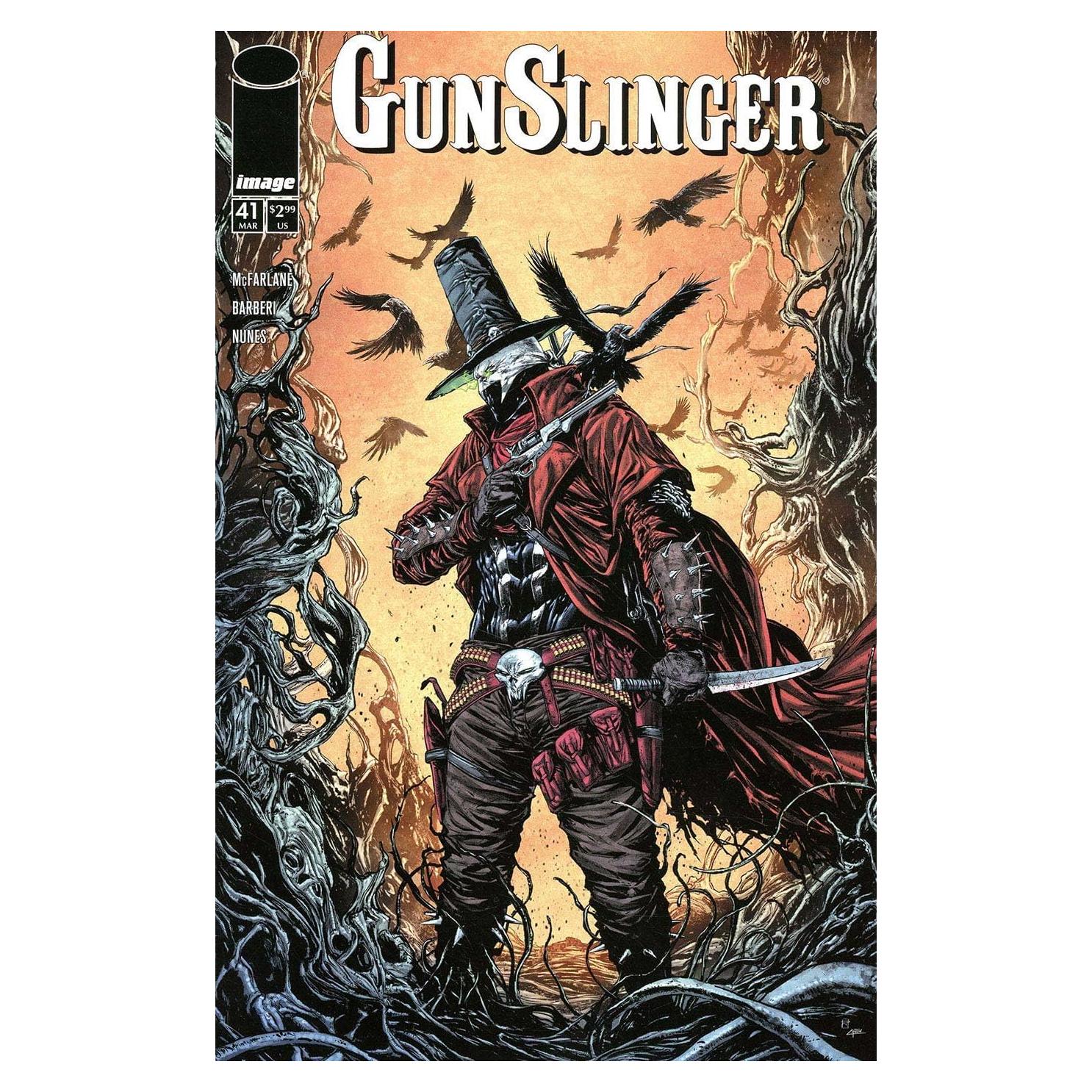 Cómic Gunslinger Spawn #41A Image Todd McFarlane 30,5x22,9cm