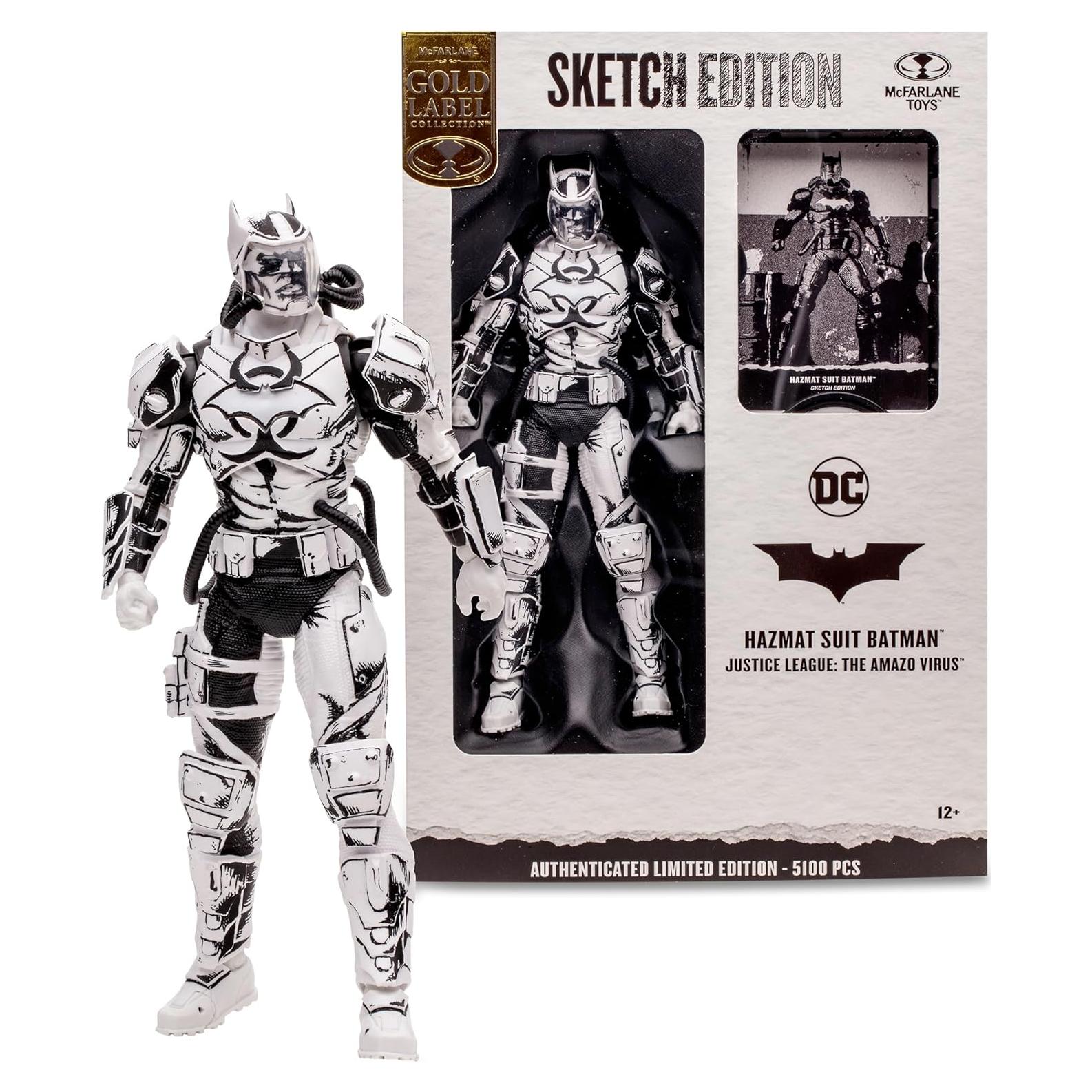 Figura Hazmat Batman McFarlane 17,8 cm Edición Boceto