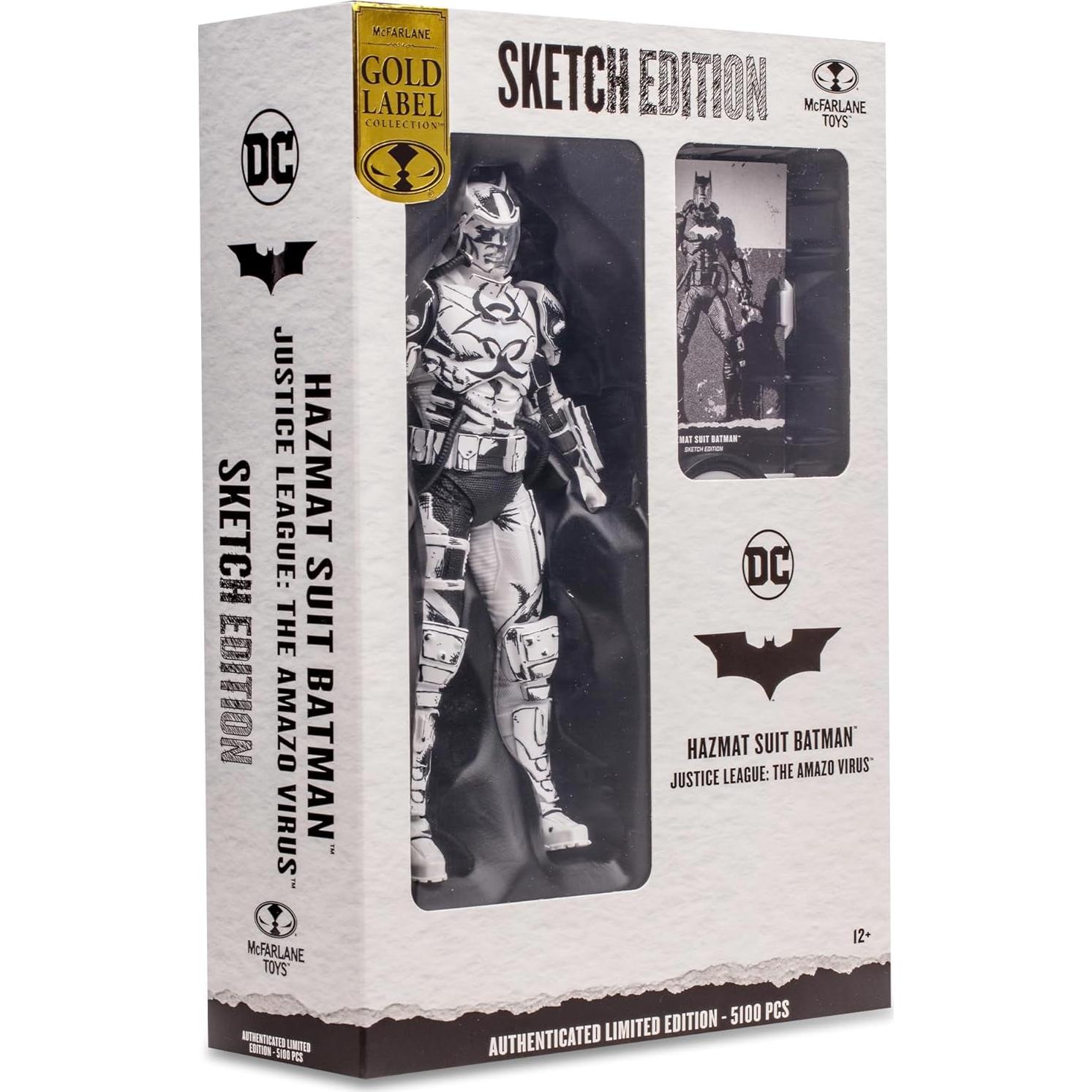 Figura Hazmat Batman McFarlane 17,8 cm Edición Boceto