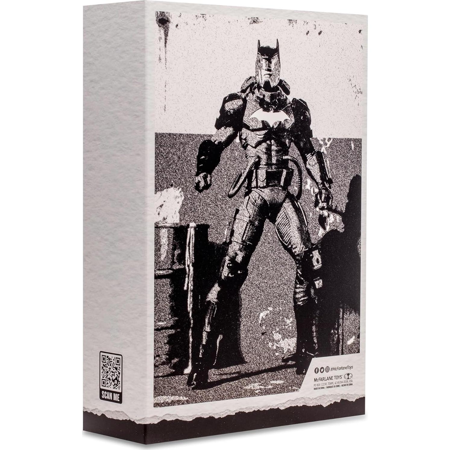 Figura Hazmat Batman McFarlane 17,8 cm Edición Boceto