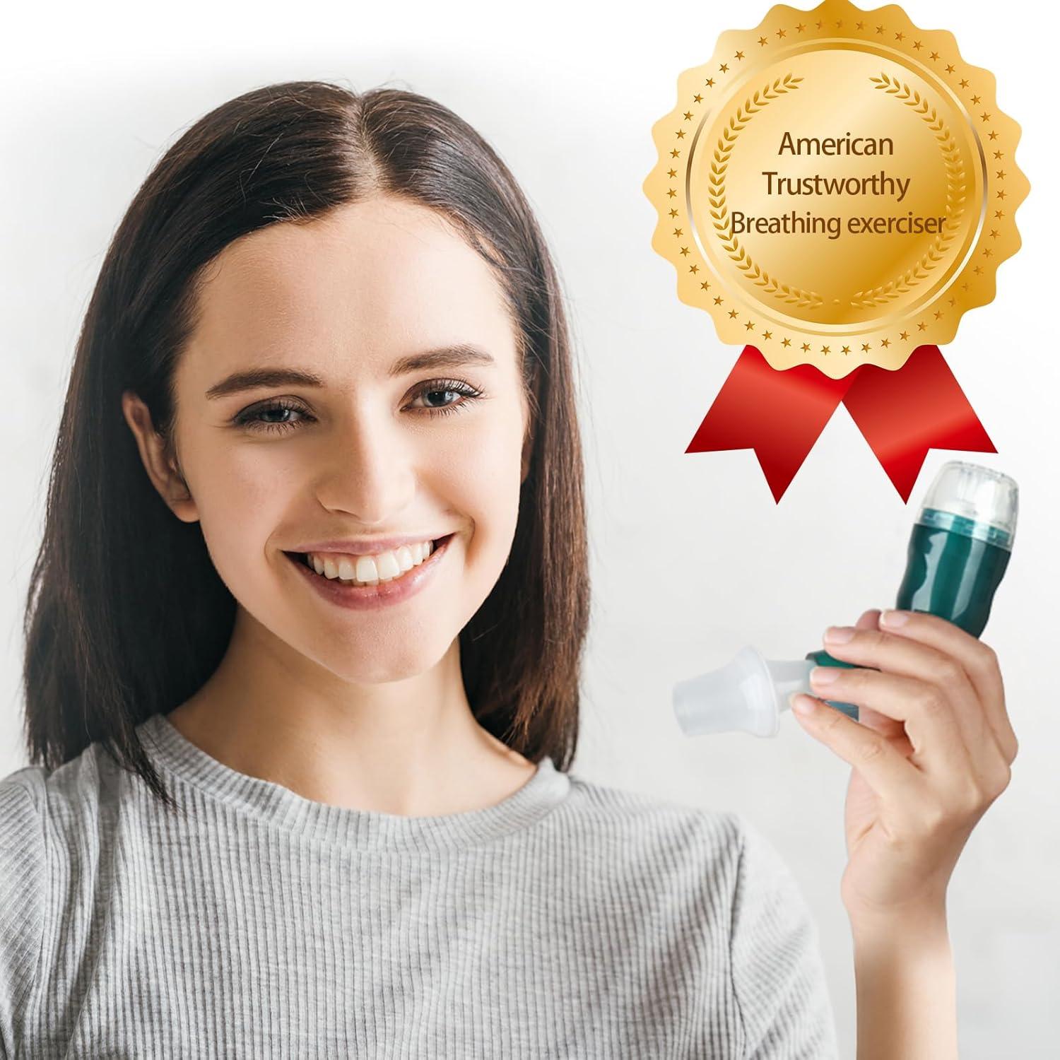 Ejercitador Respiratorio Giyosk Verde con Accesorios