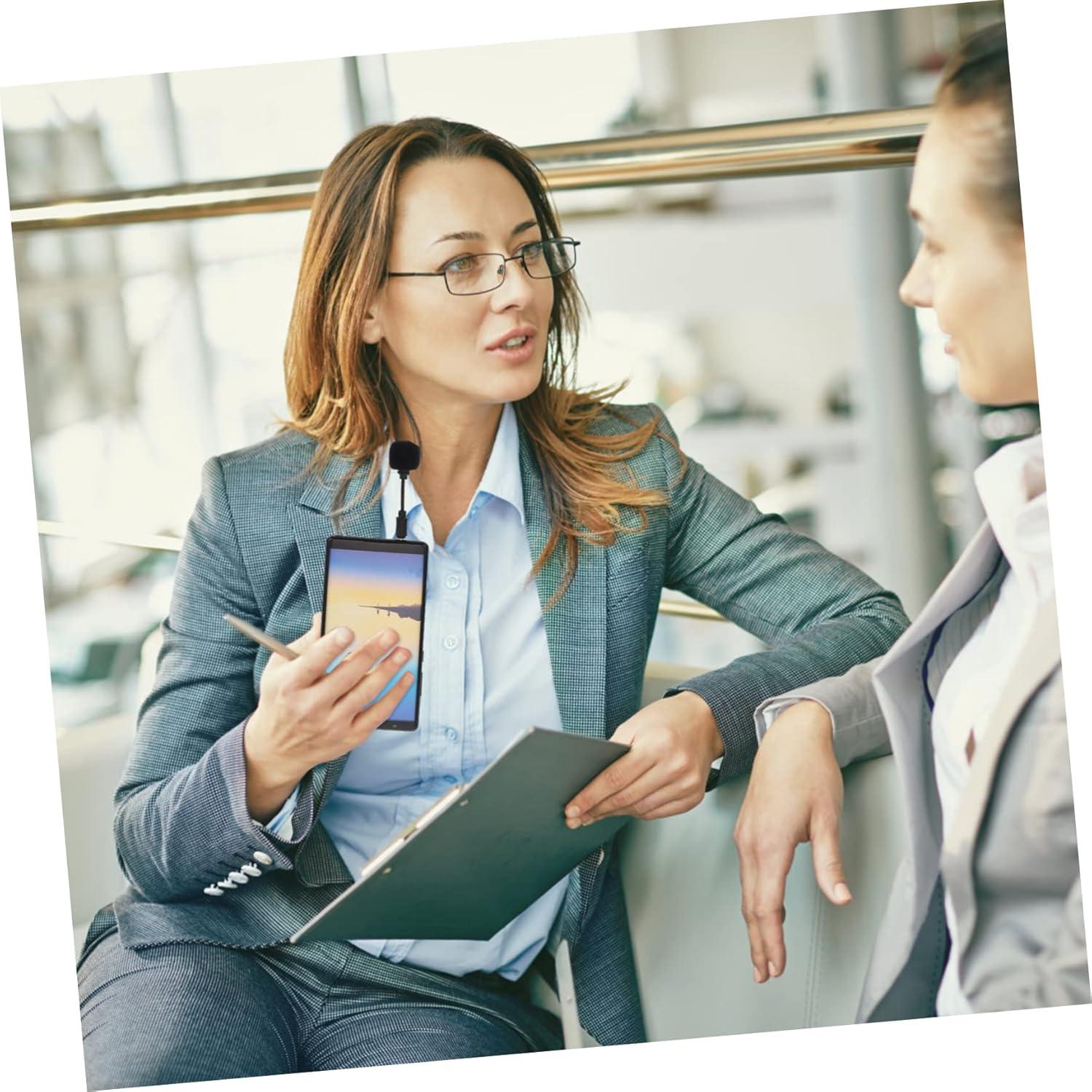 Micrófono Portátil Kisangel con Reducción de Ruido - 2 Piezas