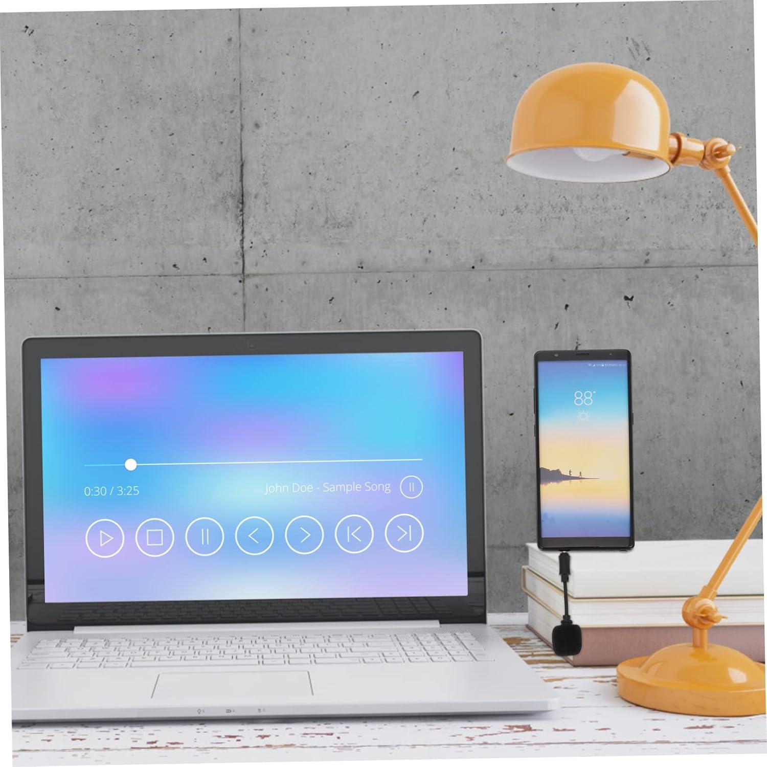 Micrófono Portátil Kisangel con Reducción de Ruido - 2 Piezas