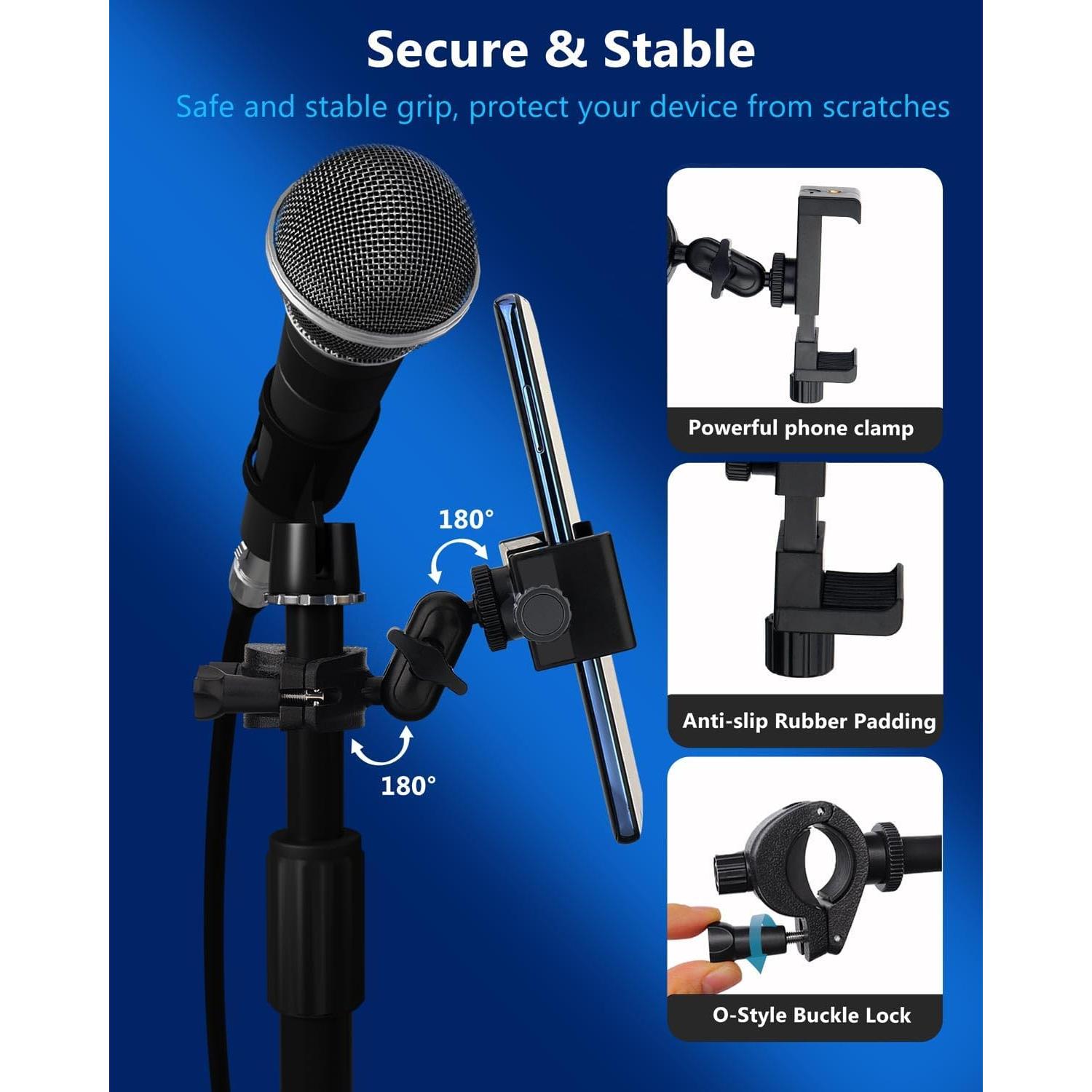 Soporte para Teléfono de Micrófono Sunmig 8050680004 Universal