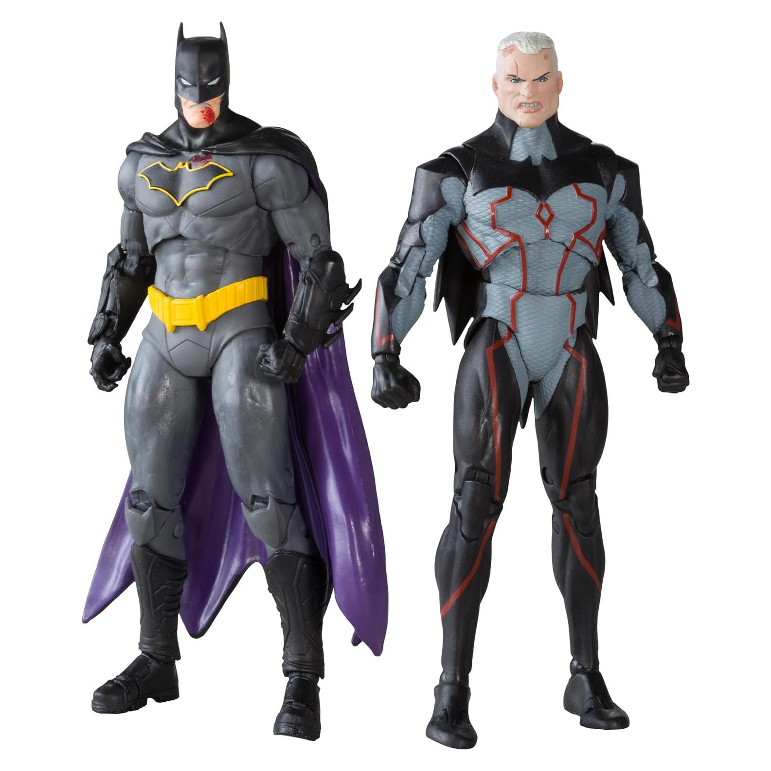 Figuras DC Multiverse McFarlane Omega y Batman 17,78 cm