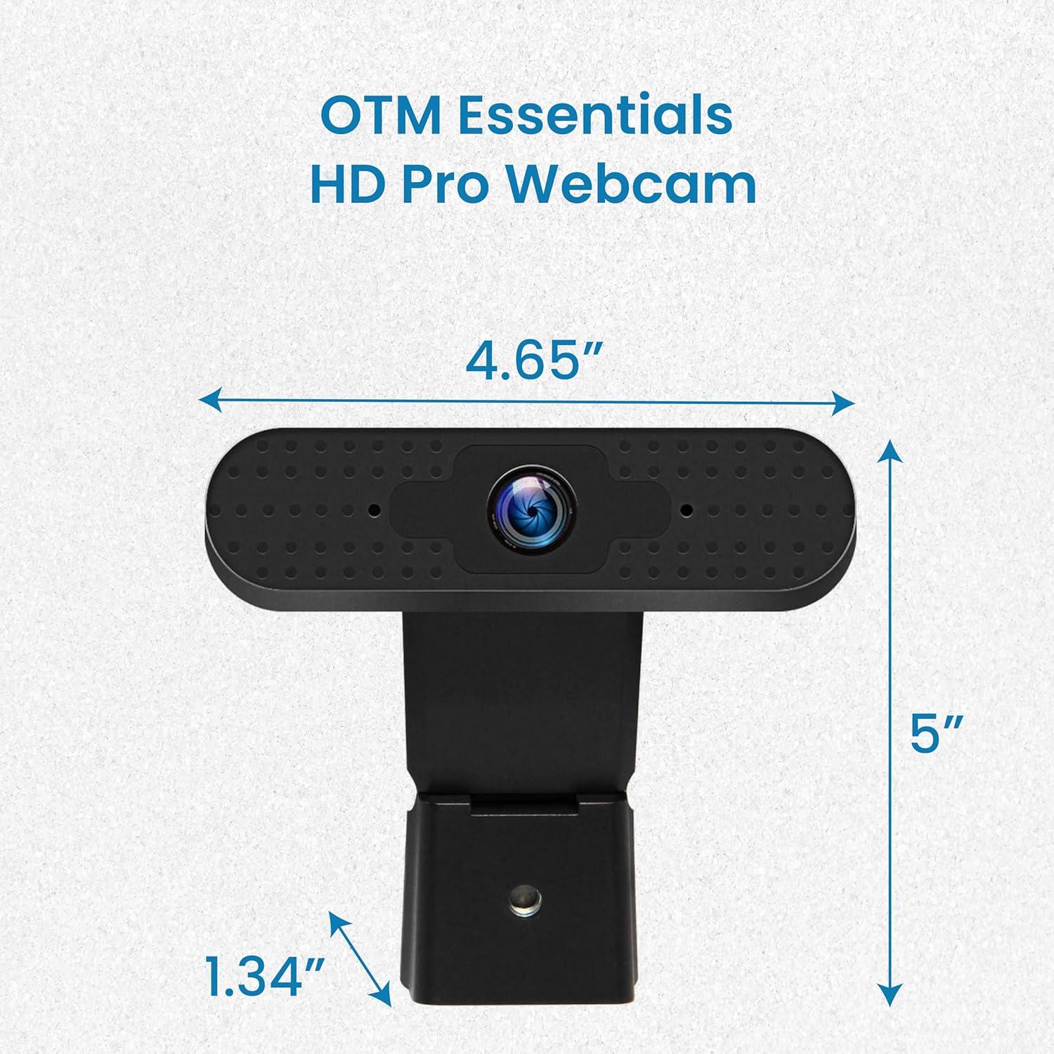 Cámara Web HD OTM Essentials OB-AKK con Micrófono 1080p