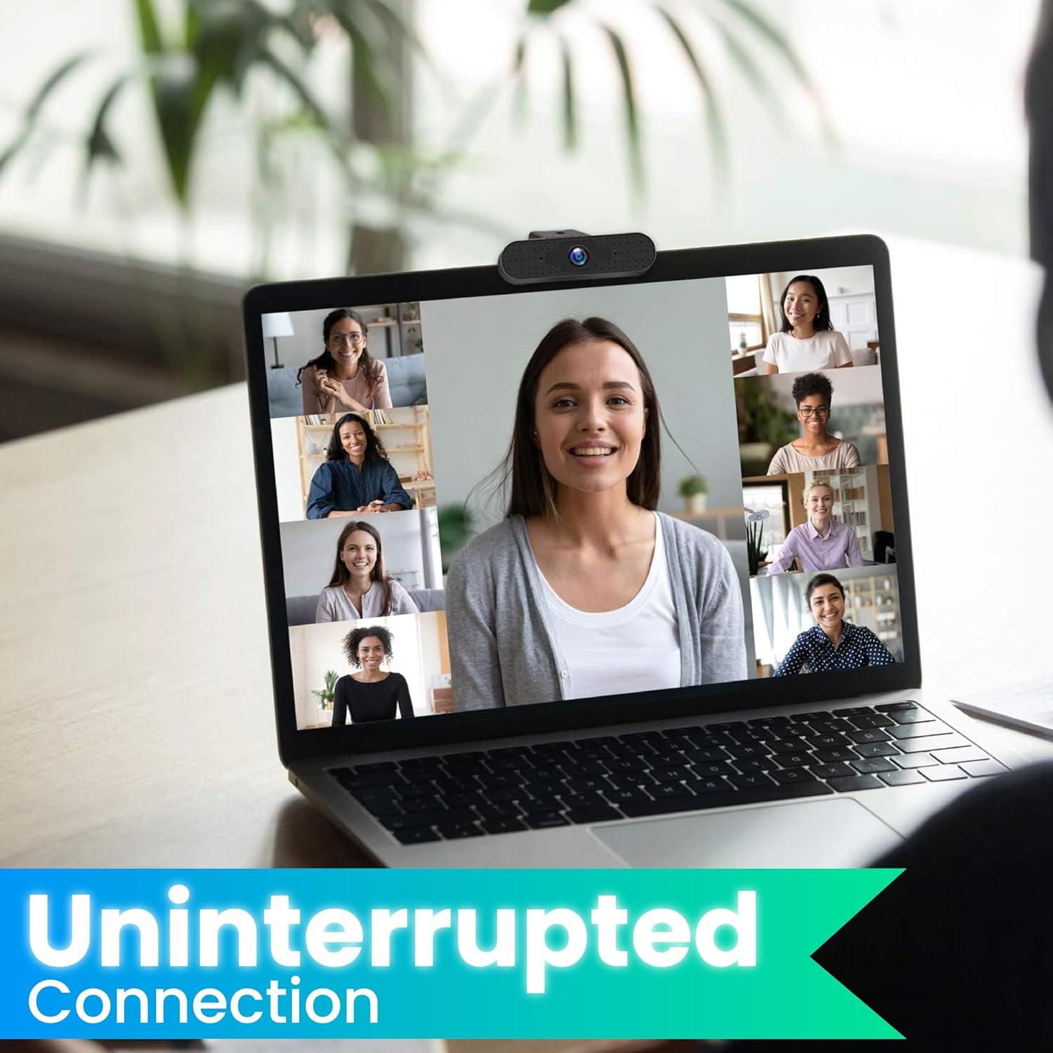 Cámara Web HD OTM Essentials OB-AKK con Micrófono 1080p