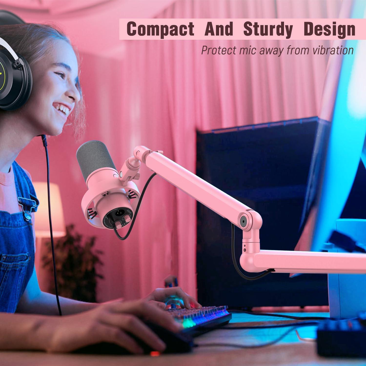 Micrófono XLR USB FIFINE K688P para Podcast y Streaming