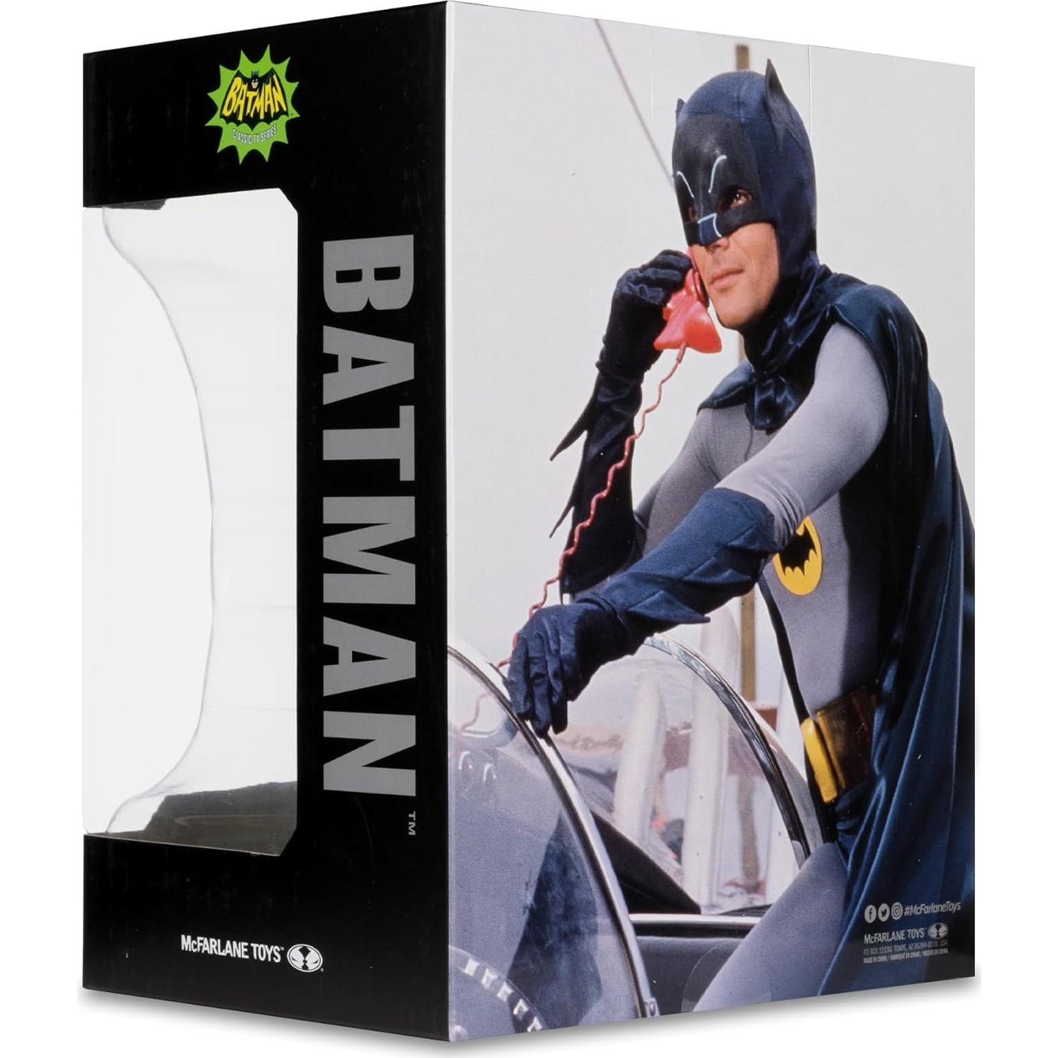 Réplia Cowl Batman 1966 McFarlane Toys 1:3 con Soporte