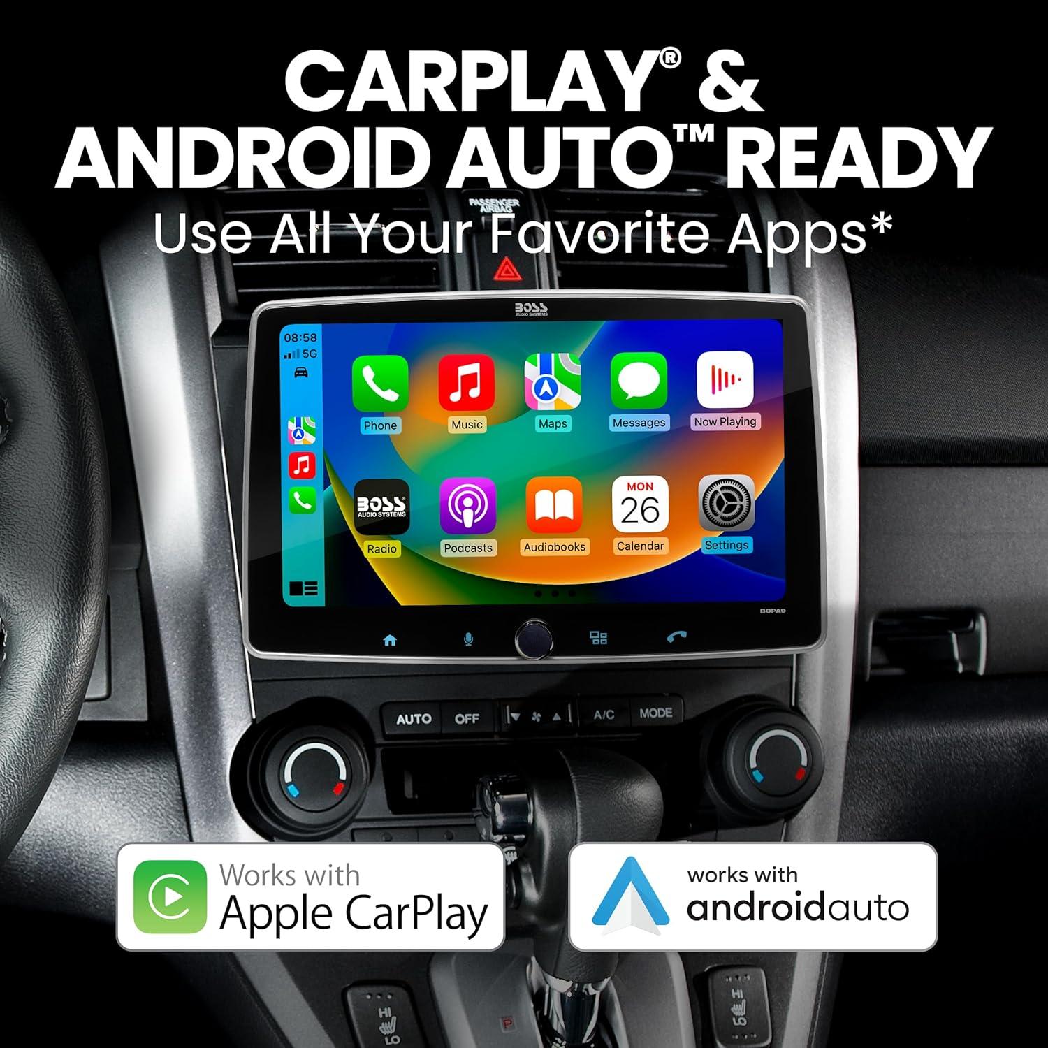 Estéreo de Coche BOSS BCPA9RC 9" Pantalla Táctil Bluetooth
