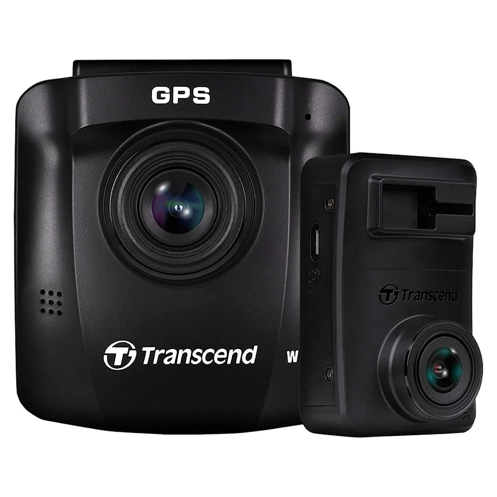 Cámara de Salpicadero Doble Transcend TS-DP620A 32GB WiFi GPS