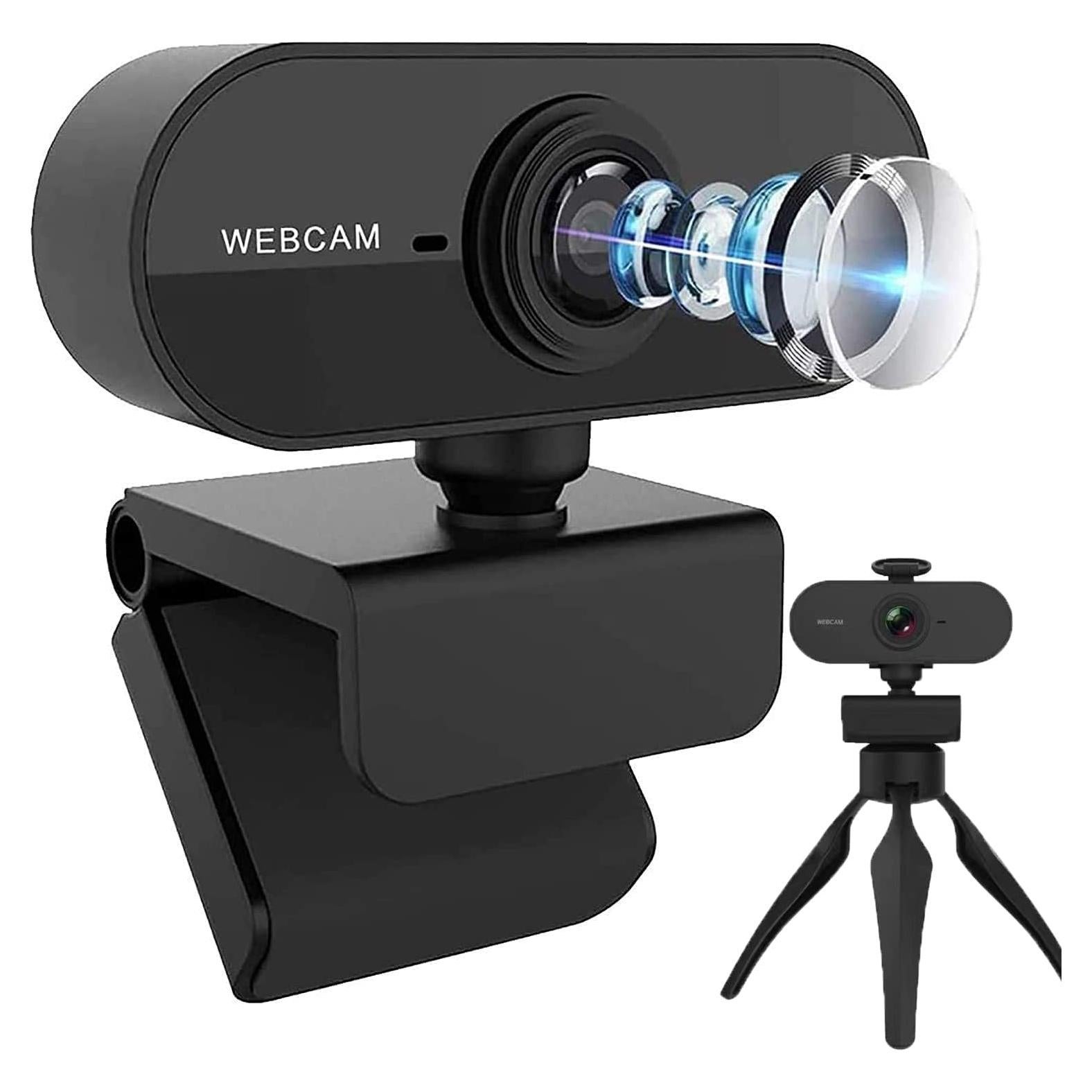 Cámara Web Full HD 1080P Nolansend con Micrófono y Tripode