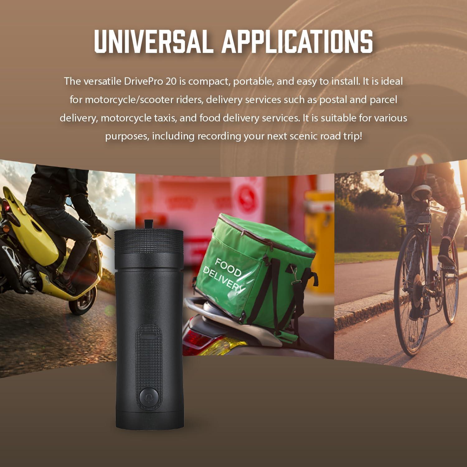 Cámara de Tablero Transcend 64GB Full HD WiFi IP68