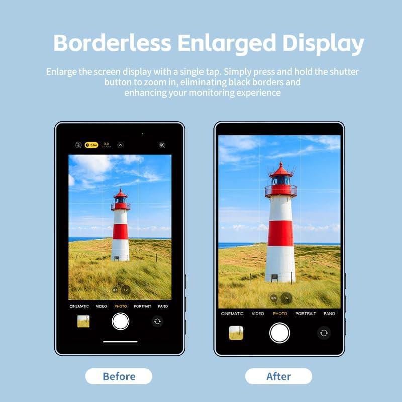 Monitor CP5 Lite 5" 1080P Full HD para Vlog y Selfie - Shimbol