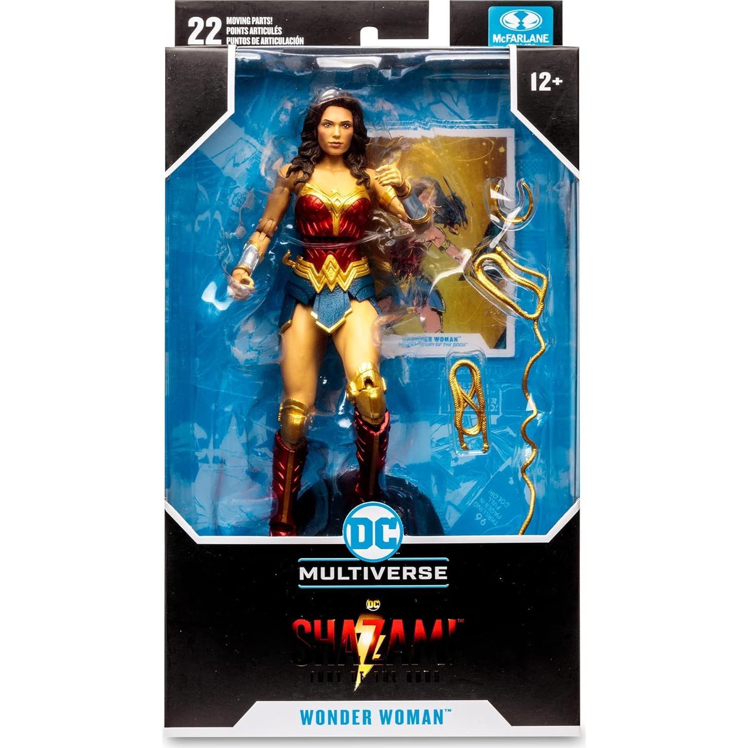 Figura de Acción Mujer Maravilla McFarlane 15 cm Shazam