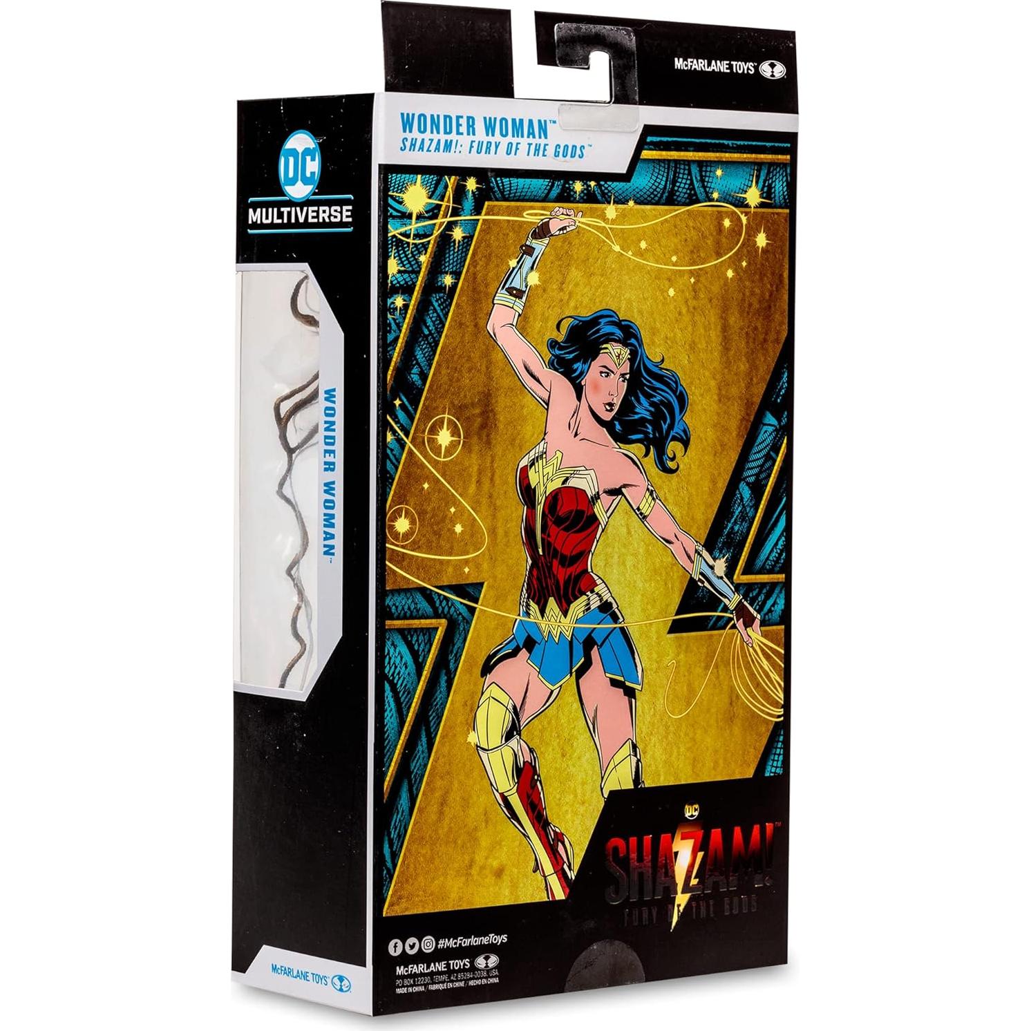 Figura de Acción Mujer Maravilla McFarlane 15 cm Shazam