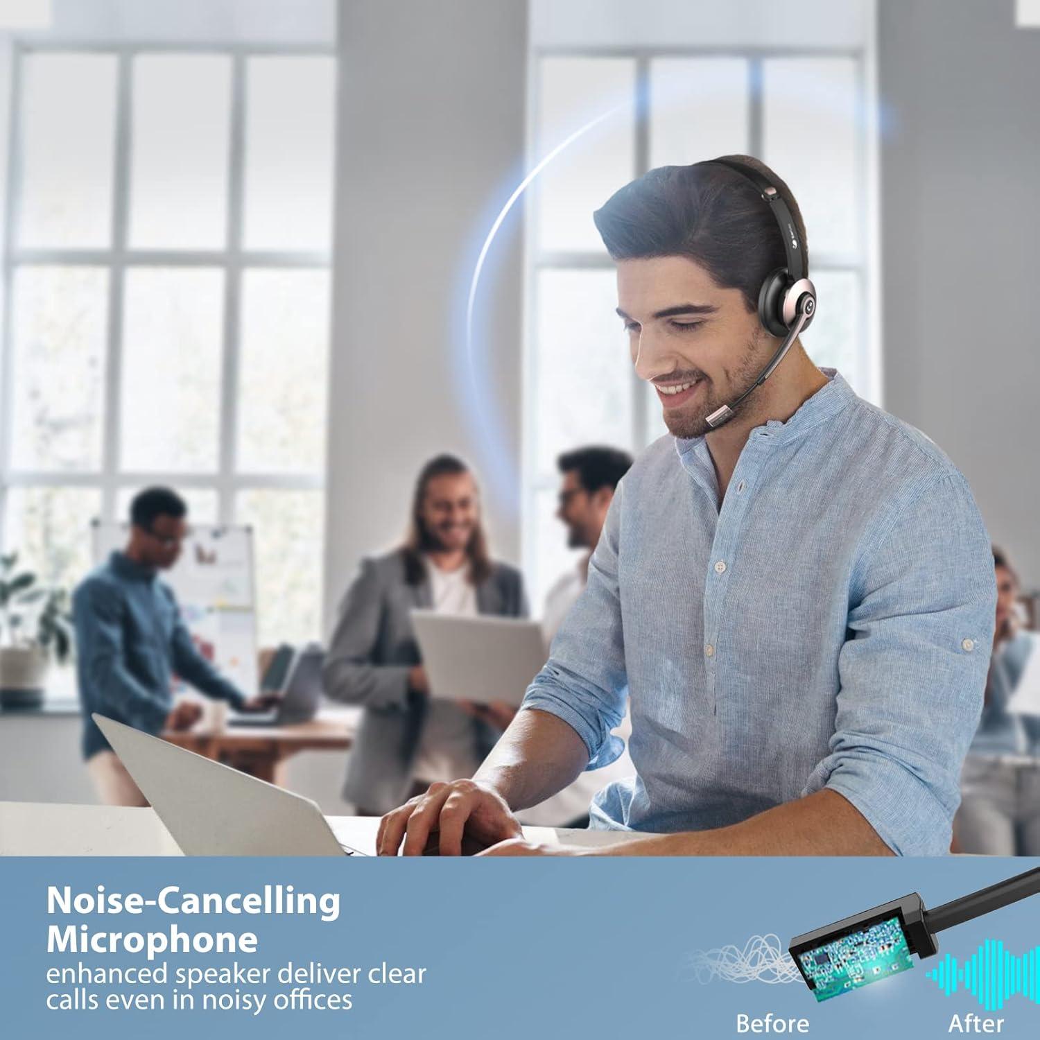 Auriculares Inalámbricos Earbay BT782G con Micrófono y Cancelación de Ruido