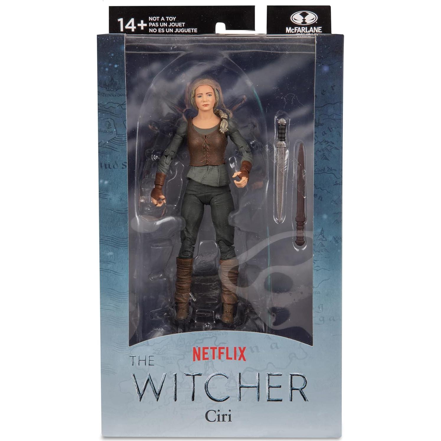 Figura de Acción McFarlane Toys Ciri 17.78 cm The Witcher 2