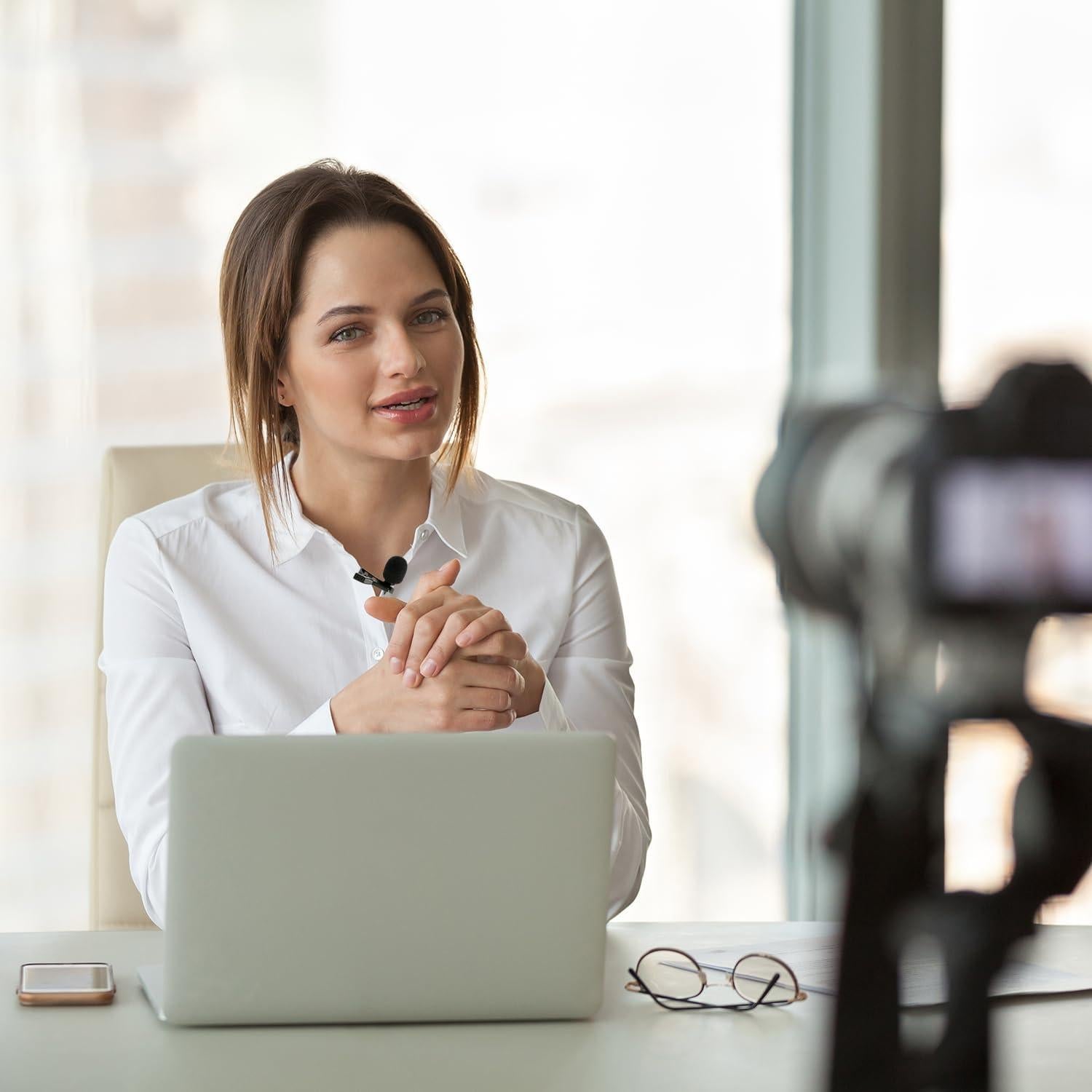 Micrófono Lavalier Movo LV1-USB para Cámara y Smartphone