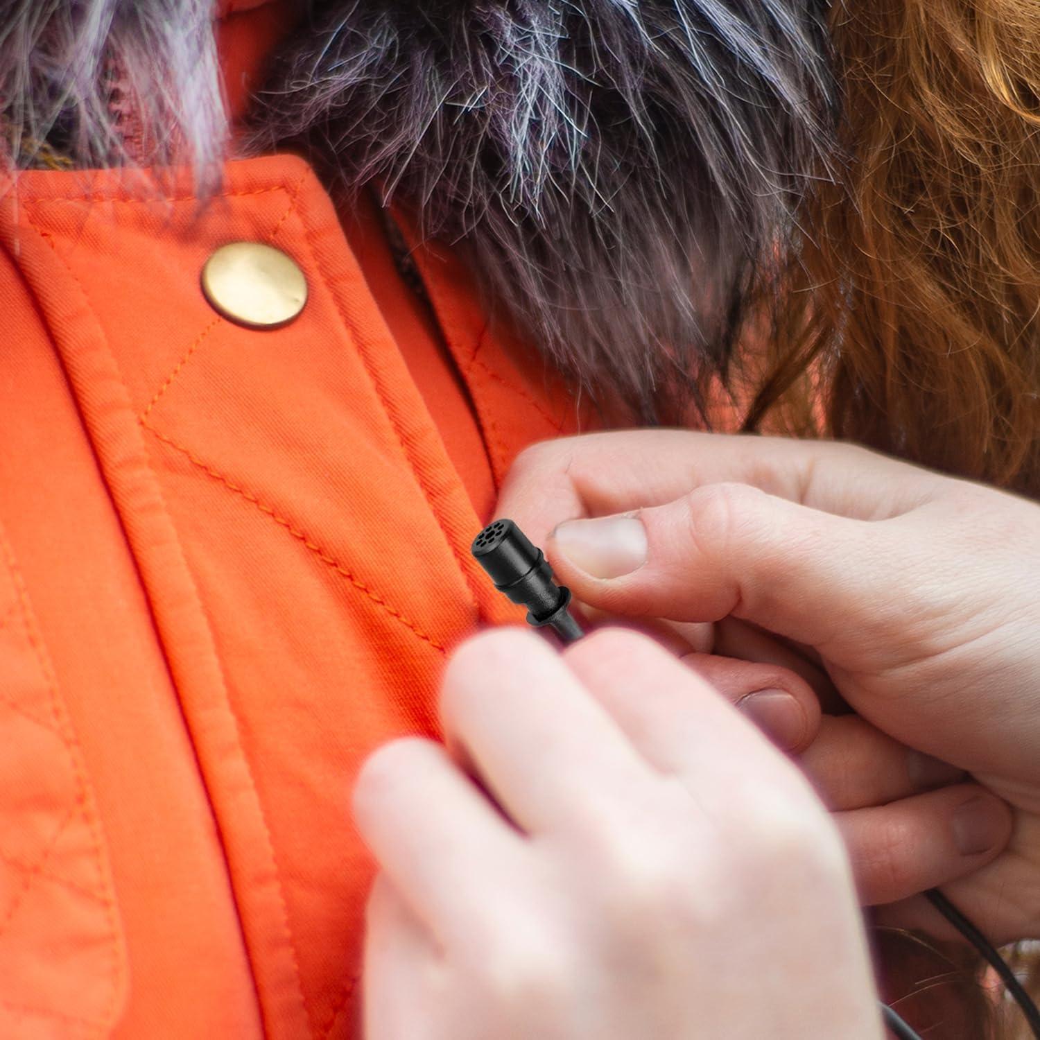 Micrófono Lavalier Movo LV1-USB para Cámara y Smartphone