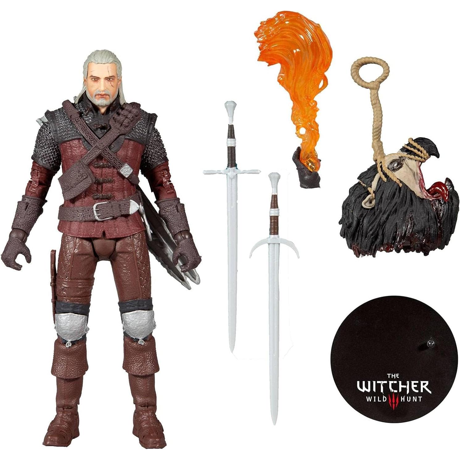 Figura de Acción McFarlane Geralt de Rivia 17.78 cm