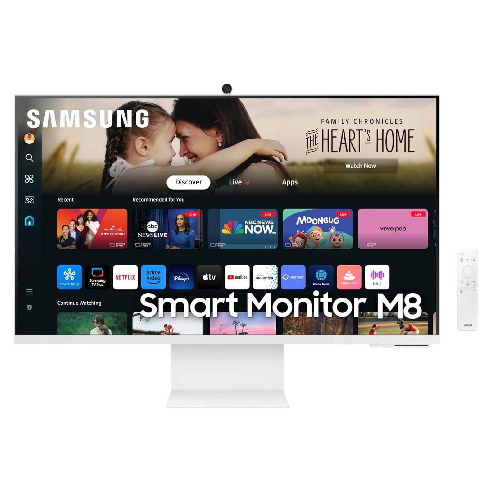 Monitor Inteligente Samsung M8 32" 4K UHD con Streaming y USB-C