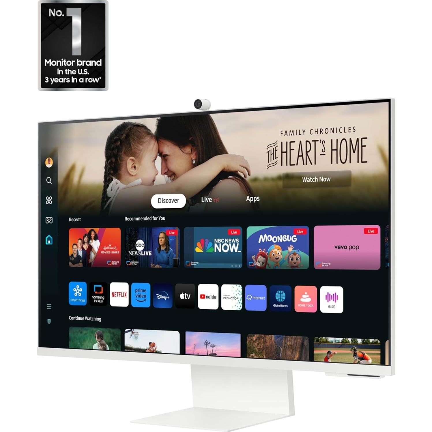 Monitor Inteligente Samsung M8 32" 4K UHD con Streaming y USB-C