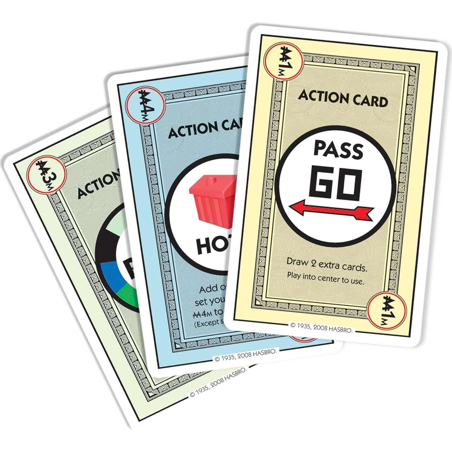 Juego de Cartas Monopoly Deal Hasbro para 2-5 Jugadores