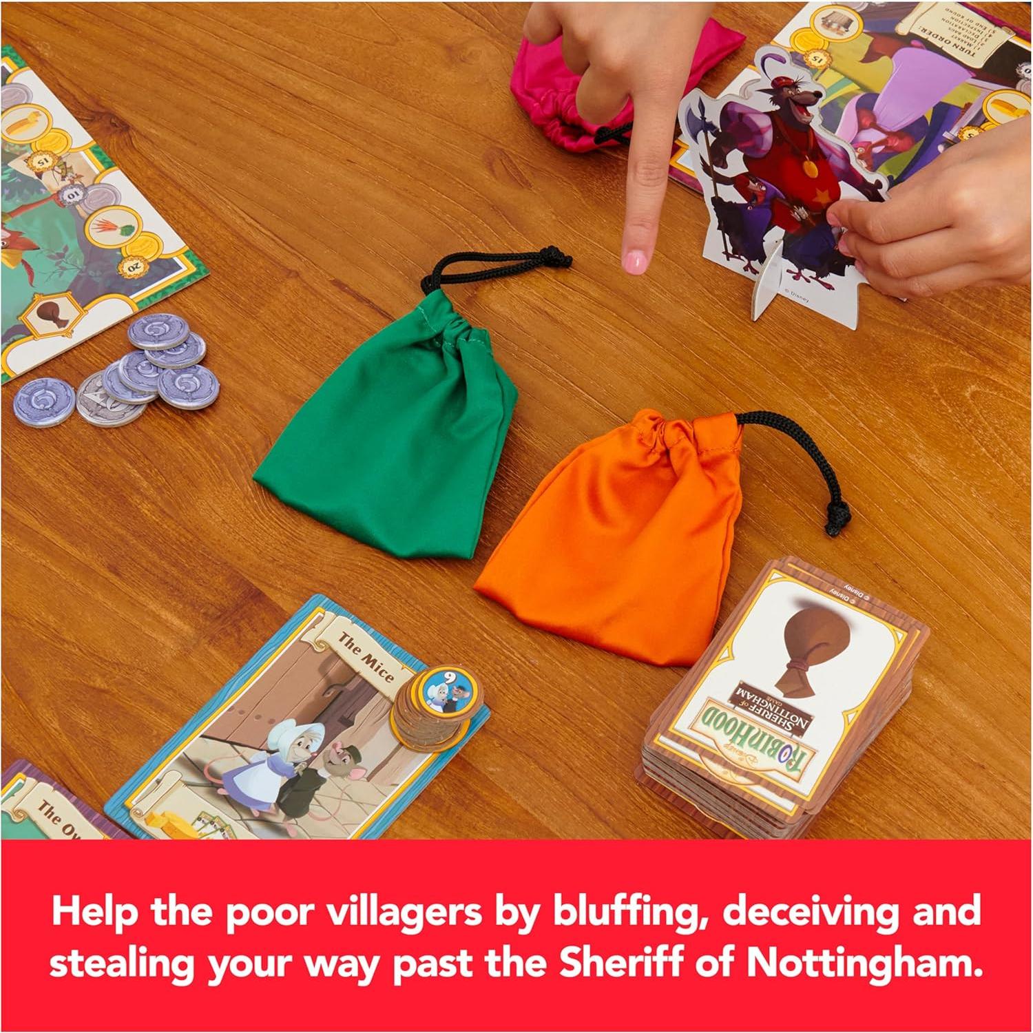 Juego de Mesa Disney Robin Hood Sheriff de Nottingham