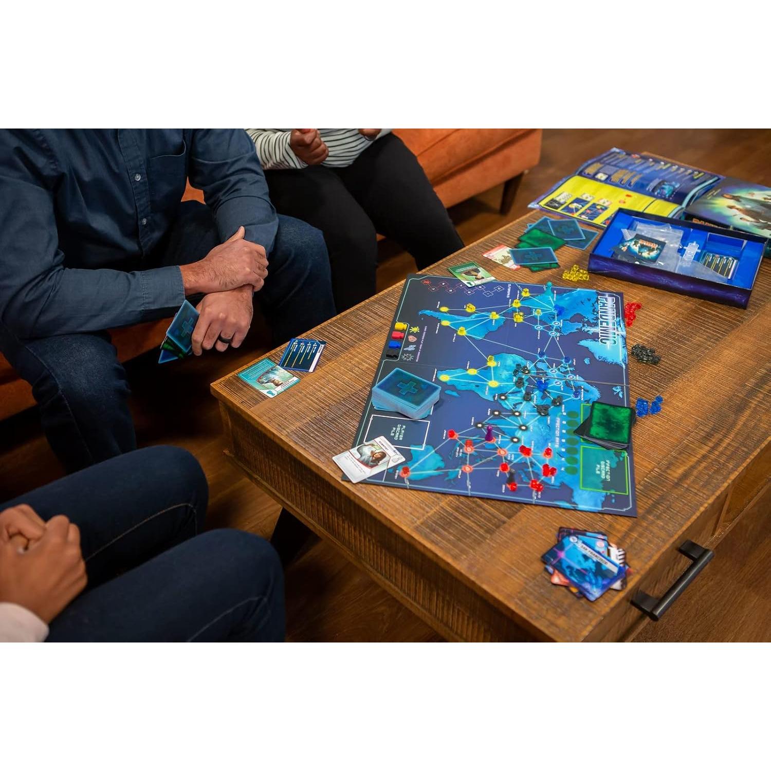 Pandemic Juego de Mesa Cooperativo Z-Man Games 2-4 Jugadores