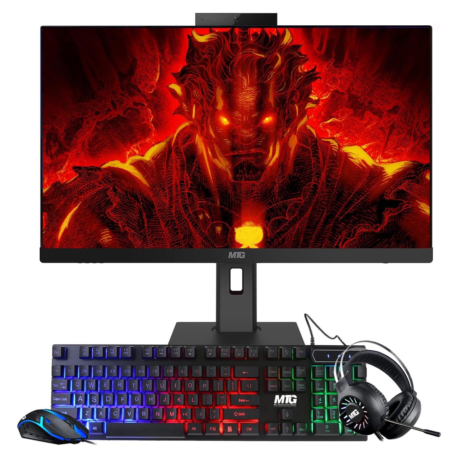 PC Todo en Uno Gaming MTG Yama 24" FHD Táctil Intel i5 32GB 2TB SSD