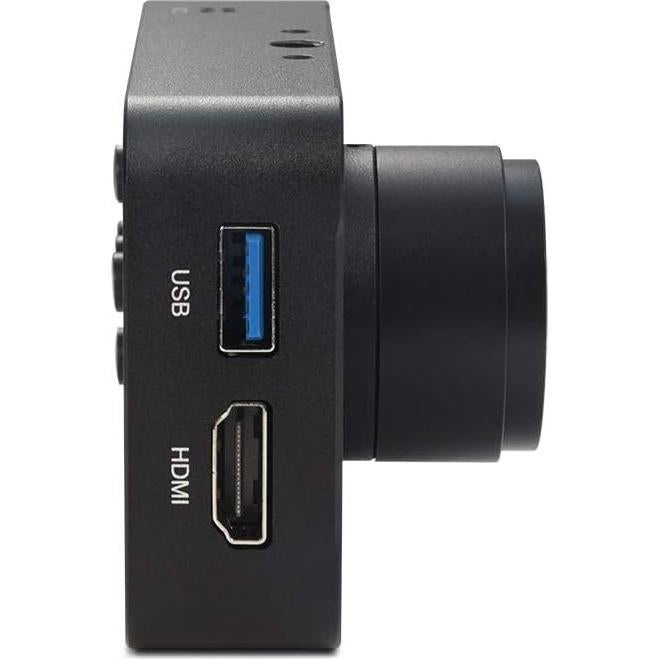 Cámara MOKOSE C100 12MP 4K HDMI USB Lente Manual 3.2mm