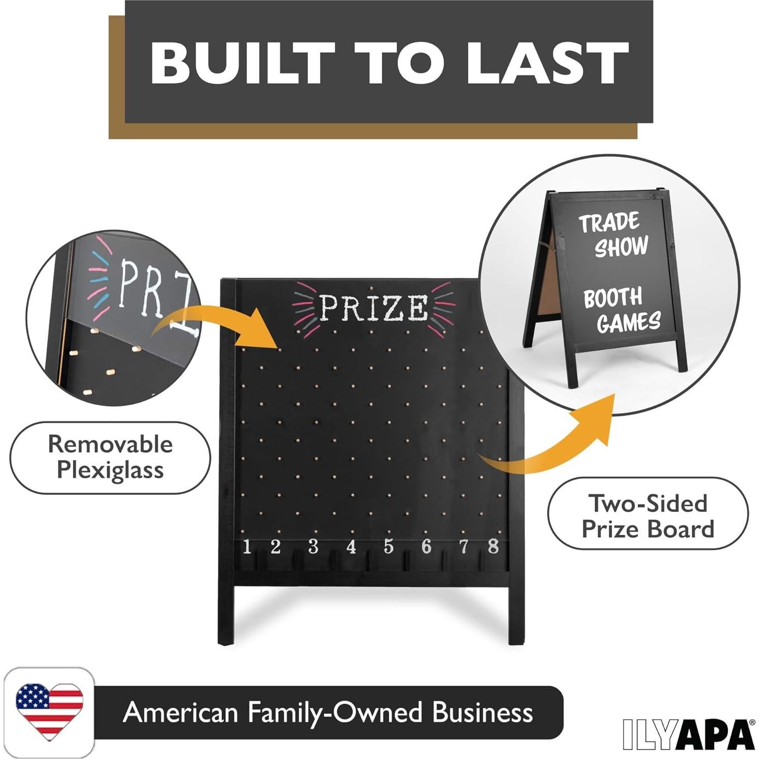 Ilyapa Tablero de Caída de Premios Grande 69,85x104,14cm