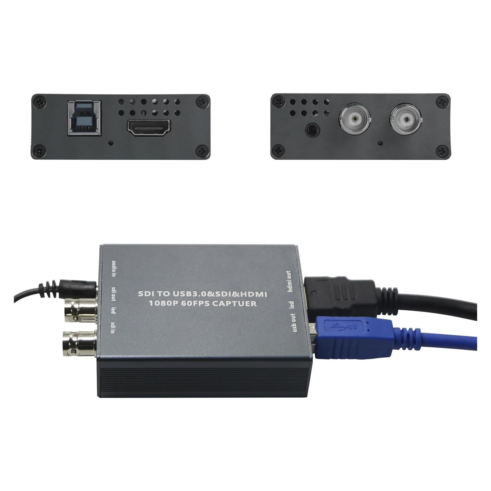 Tarjeta de Captura HDMI y SDI a USB3.0 ATCCPYDM S2U-L 1080P 60FPS
