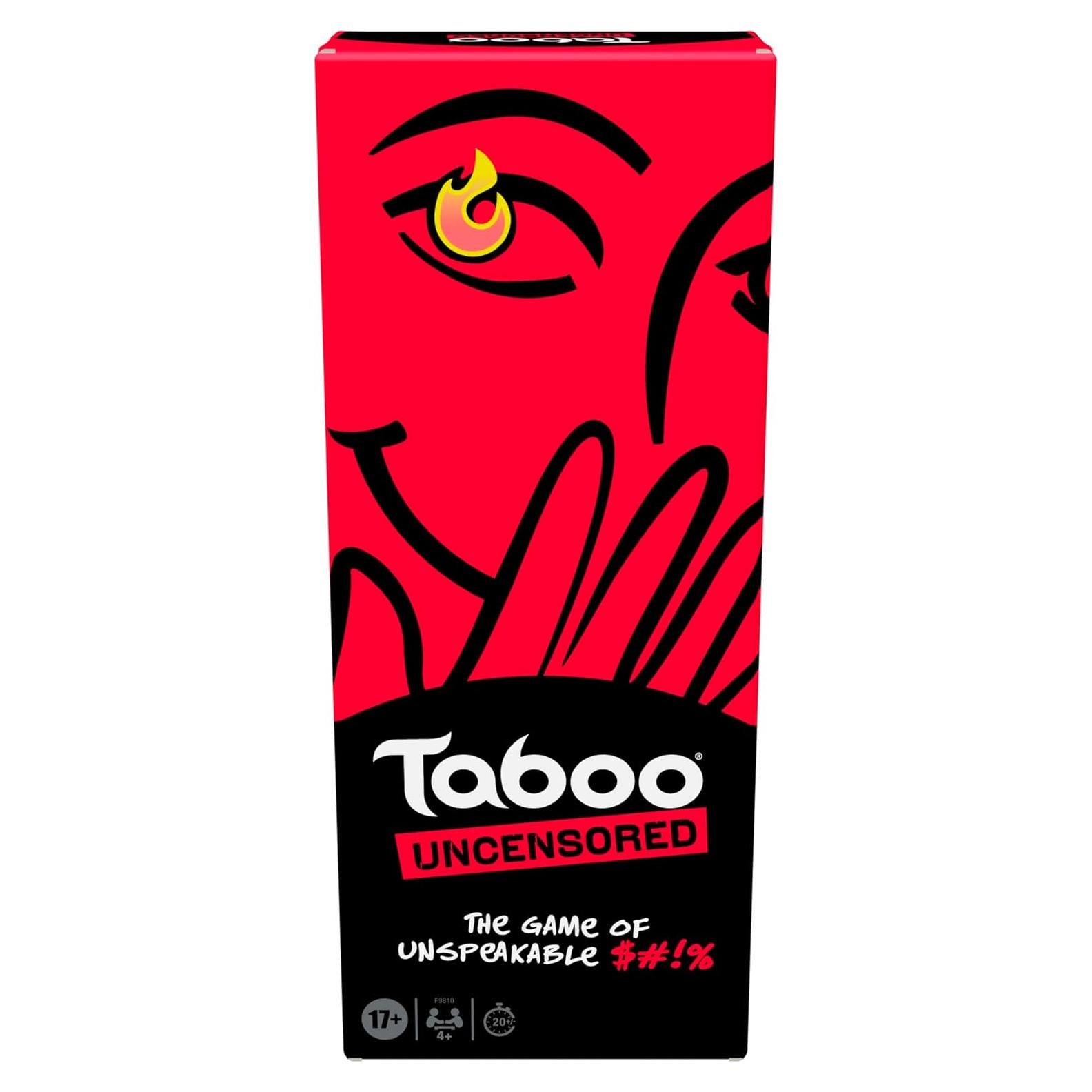 Juego de Mesa Taboo Sin Censura Hasbro para Adultos 17+