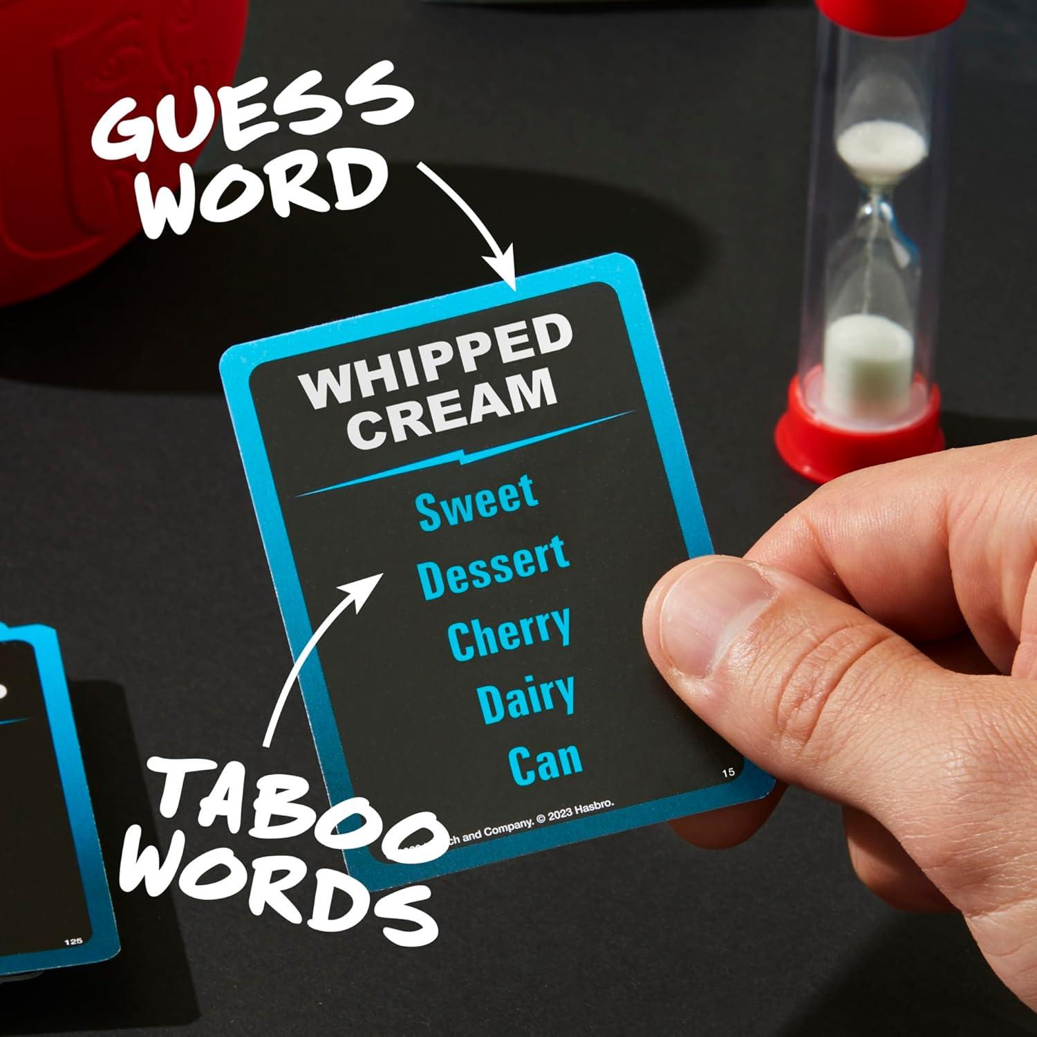 Juego de Mesa Taboo Sin Censura Hasbro para Adultos 17+