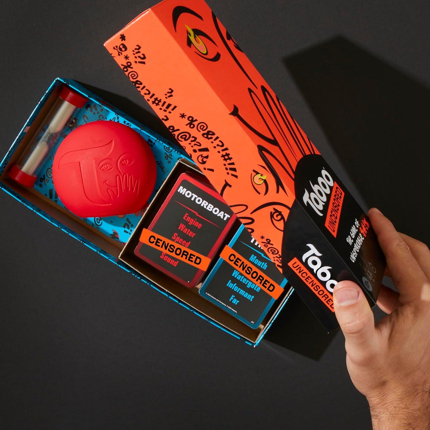 Juego de Mesa Taboo Sin Censura Hasbro para Adultos 17+