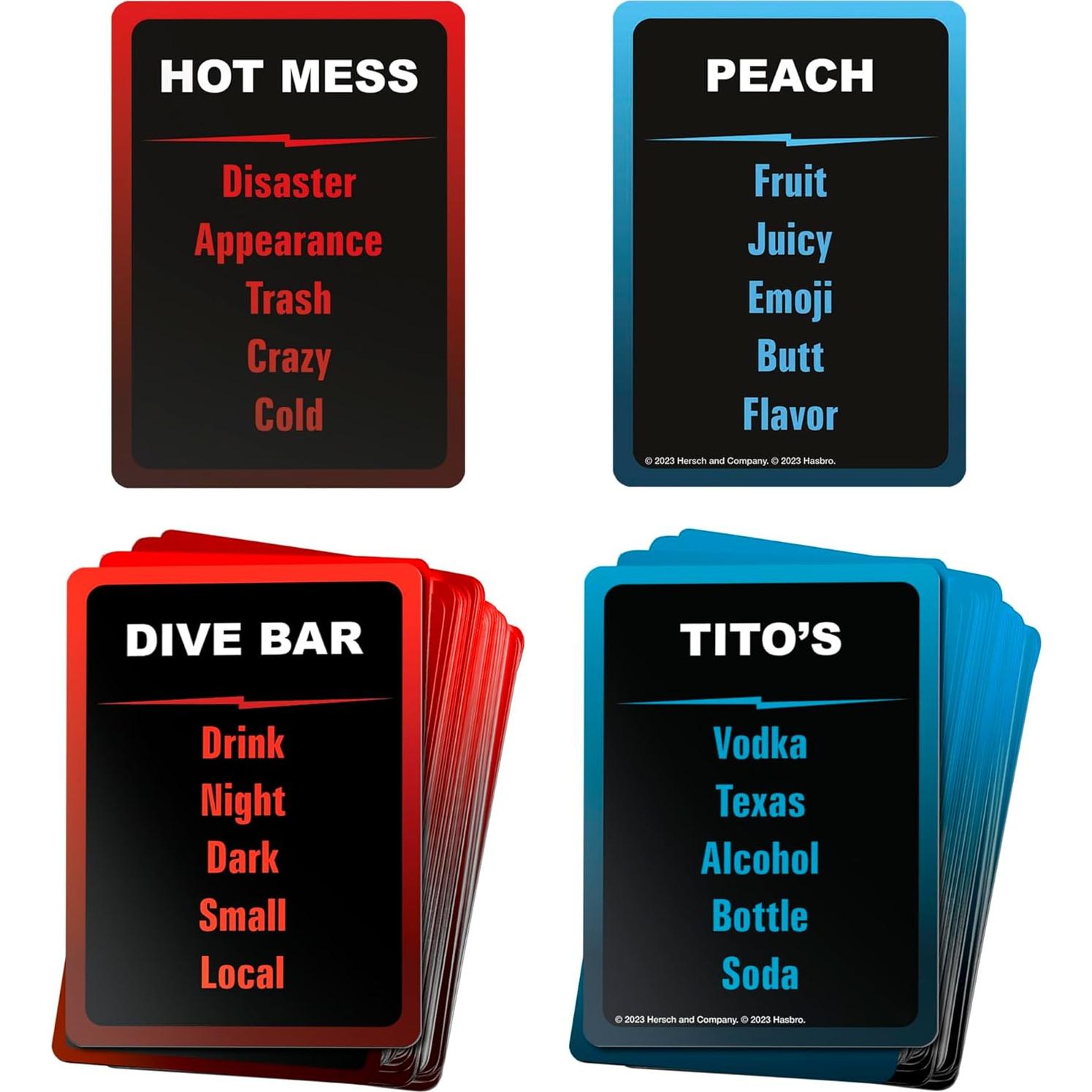 Juego de Mesa Taboo Sin Censura Hasbro para Adultos 17+