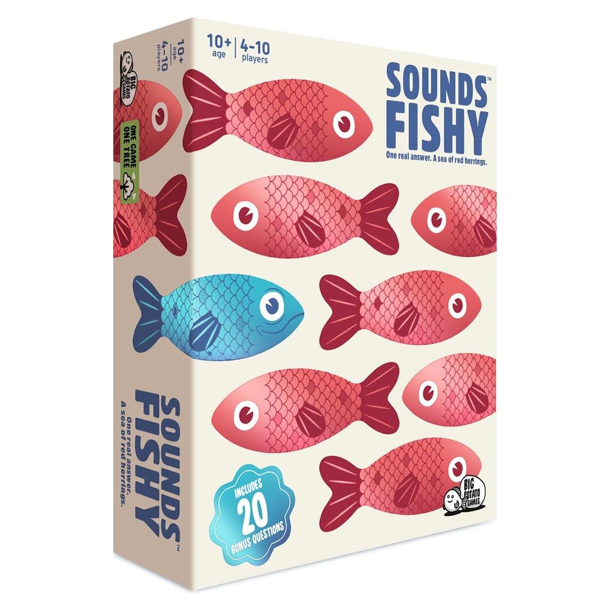 Juego de Mesa Big Potato Sounds Fishy - Engaño Familiar