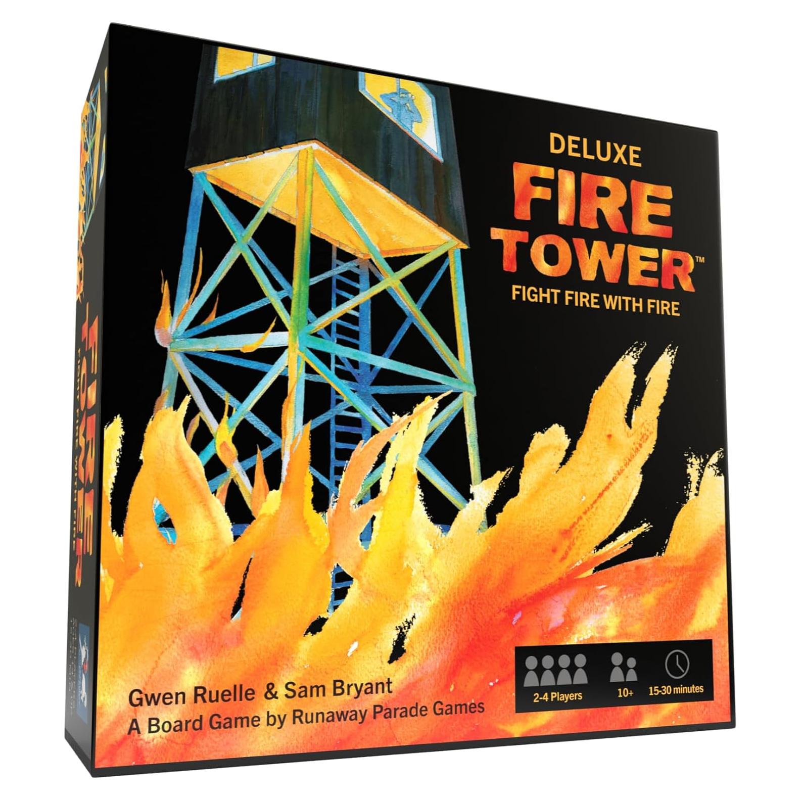 Juego de Mesa Deluxe Fire Tower Runaway Parade 1-4 Jugadores
