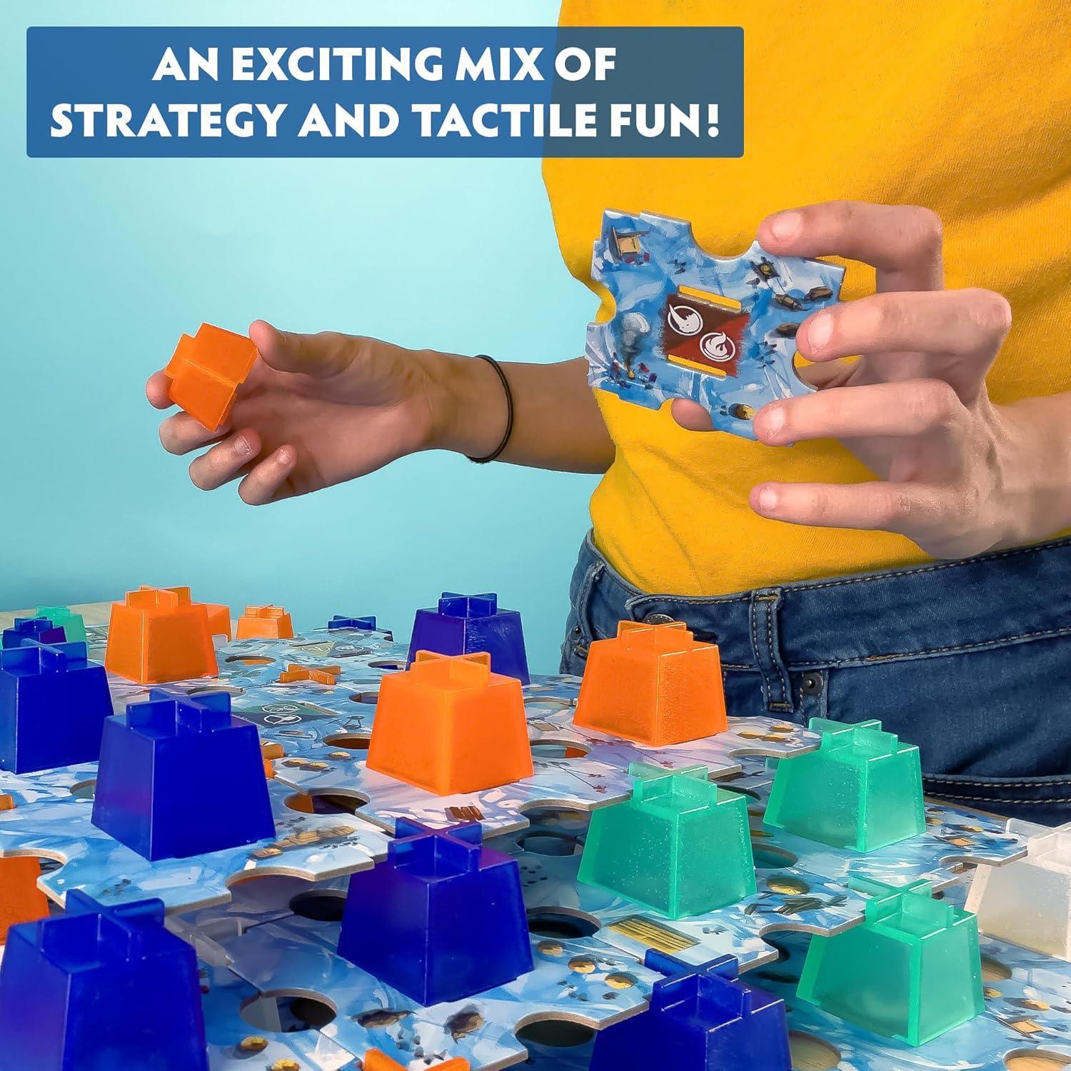 Nunatak Templo de Hielo - Juego de Mesa Estratégico 2-4 Jugadores