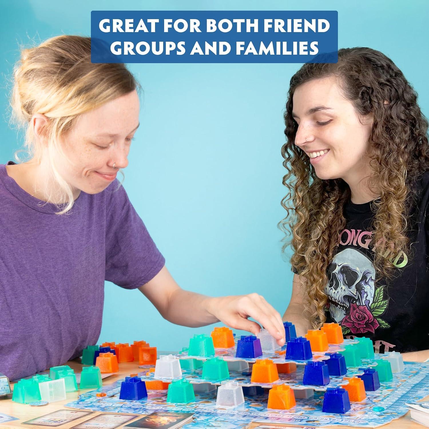 Nunatak Templo de Hielo - Juego de Mesa Estratégico 2-4 Jugadores