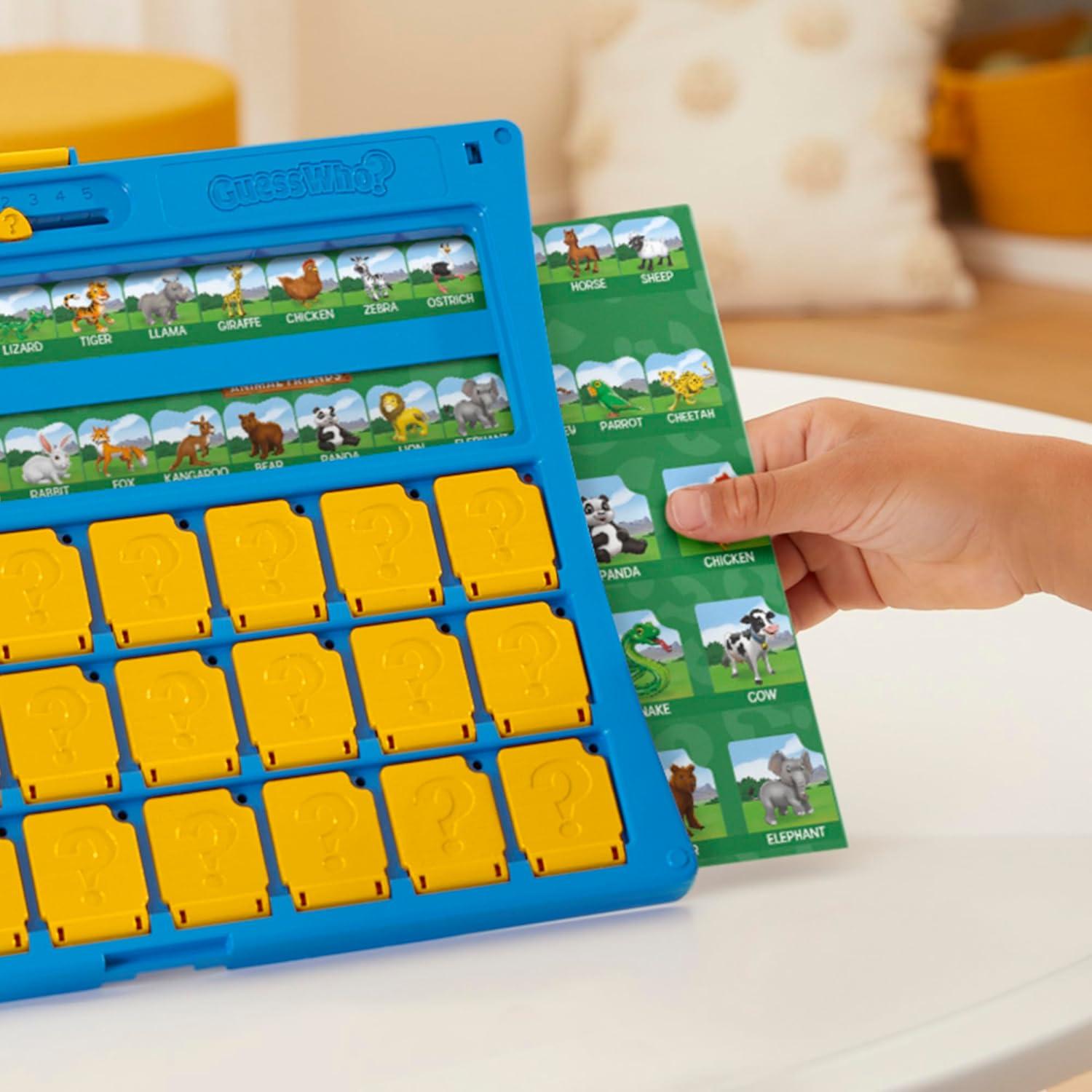 Juego de Mesa Adivina Quién? Hasbro Animales 2 Jugadores