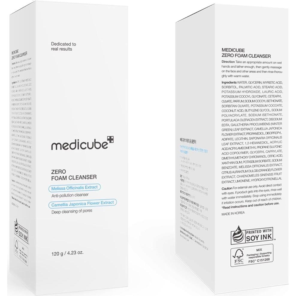 Limpiador Espumoso Medicube Ácido Azelaico 120g Niacinamida