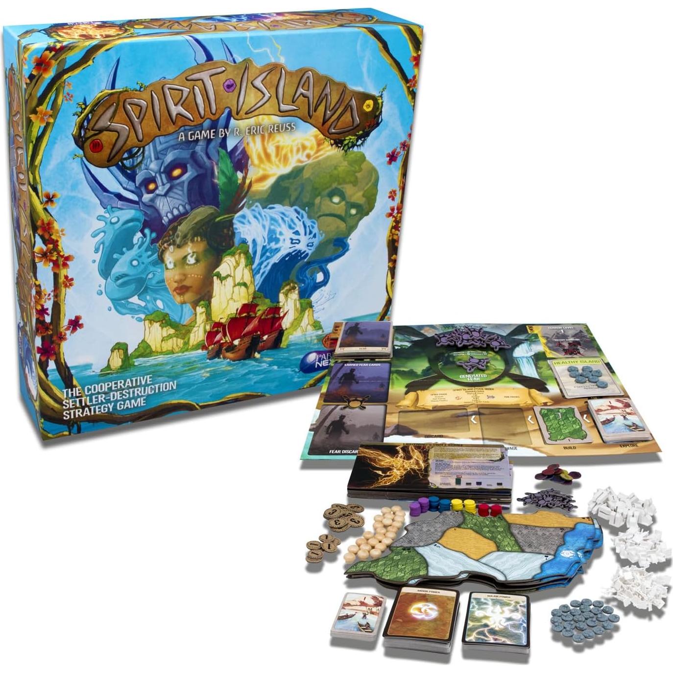 Juego de Mesa Spirit Island Base Greater Than Games 1-4 Jugadores