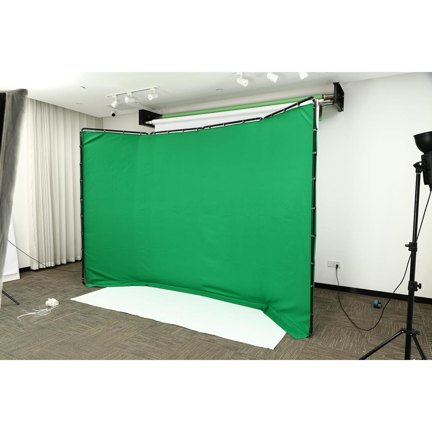 Fondo Verde Ajustable Blisiour 2.40m x 4.00m para Fotografía