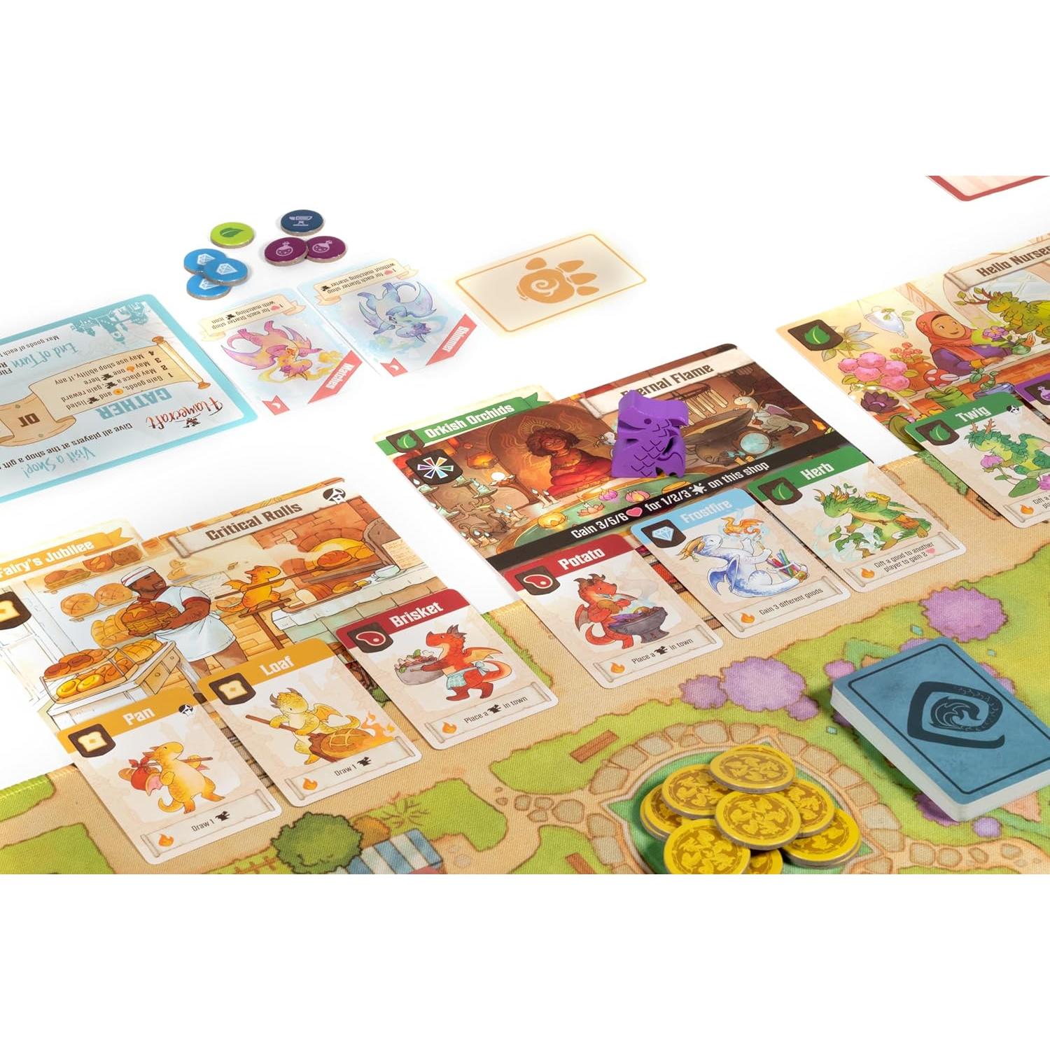 Juego de Mesa Flamecraft - Lucky Duck Games, 1-5 Jugadores