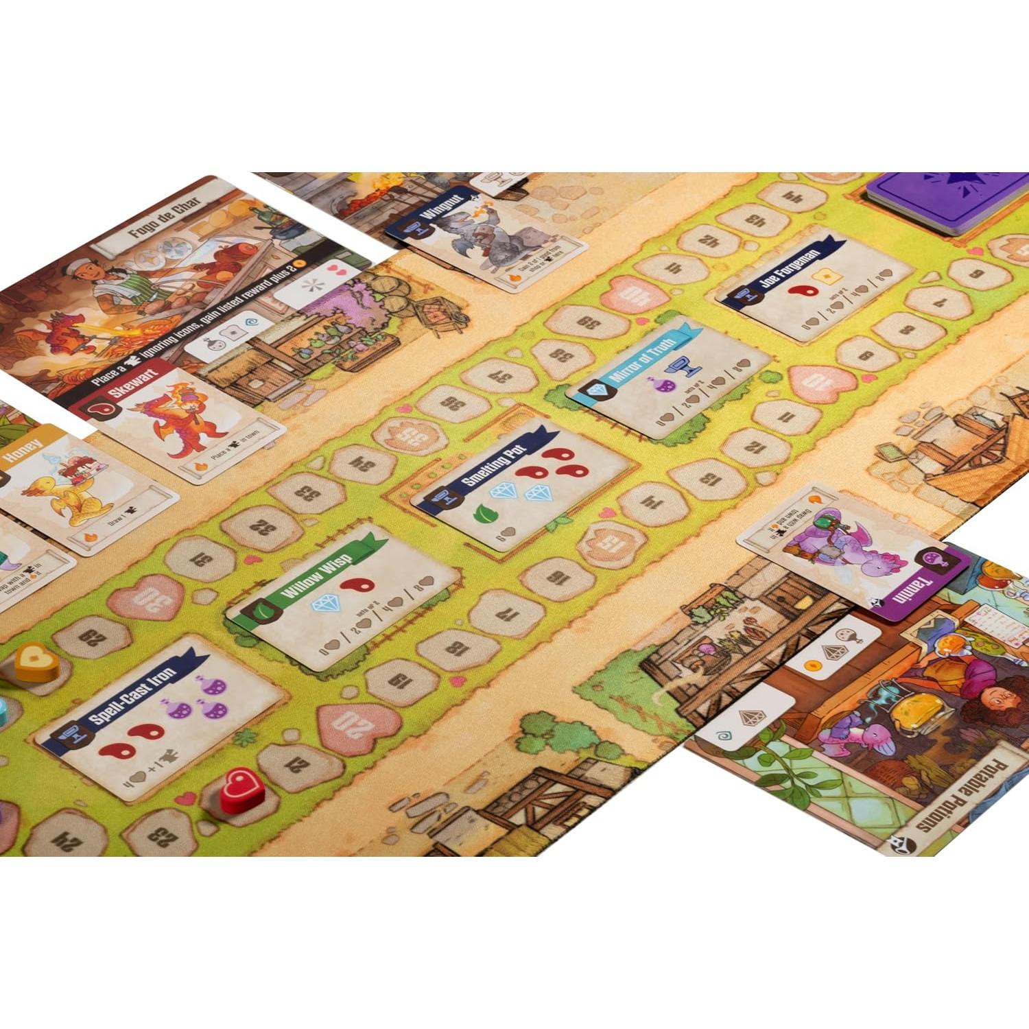 Juego de Mesa Flamecraft - Lucky Duck Games, 1-5 Jugadores