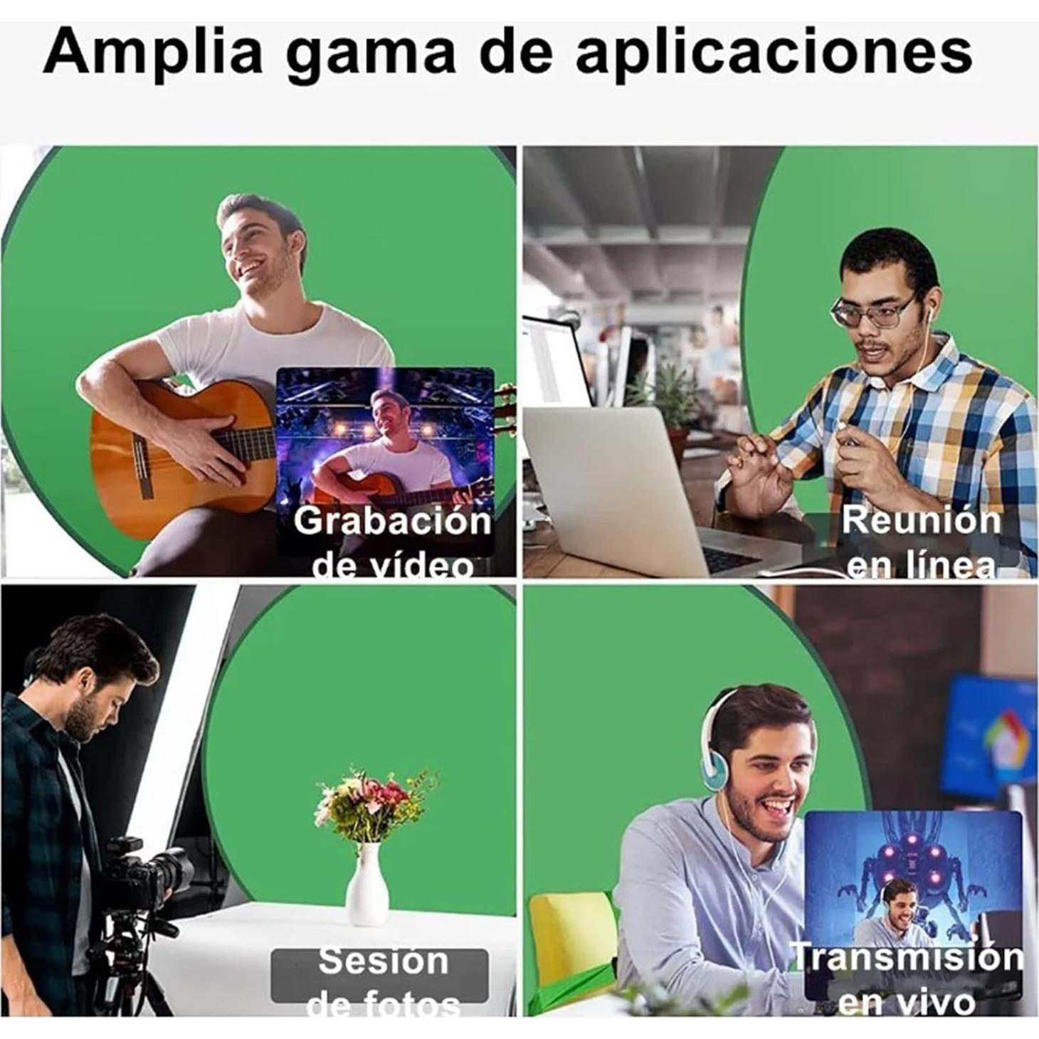 Fondo de Pantalla Verde Plegable 142 cm NOENNULL para Fotografía